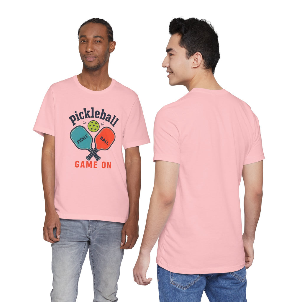 Pickleball 'Game On' Tee — Retro Pickleball Paddles Graphic T-Shirt