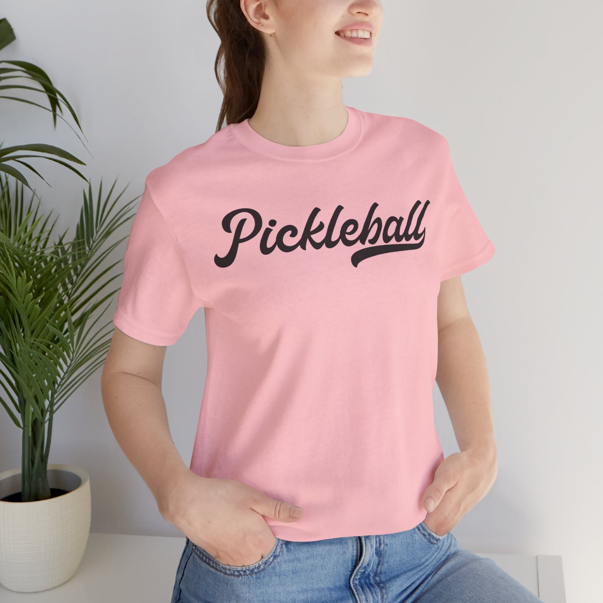 Pickleball Script Tee — Retro Pickleball Shirt for Players & Fans