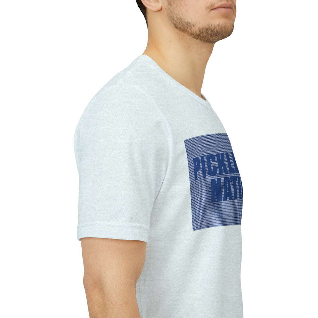 Pickleball Nation T-Shirt — Retro Court Graphic Tee for Players & Fans