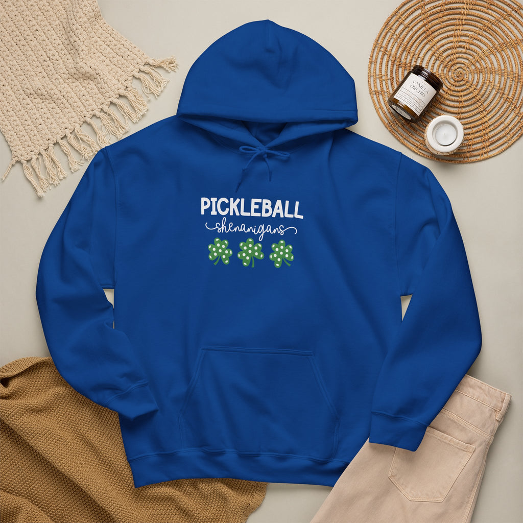 Pickleball Shamrock Hoodie – St. Patrick’s Day Pickleball Sweatshirt