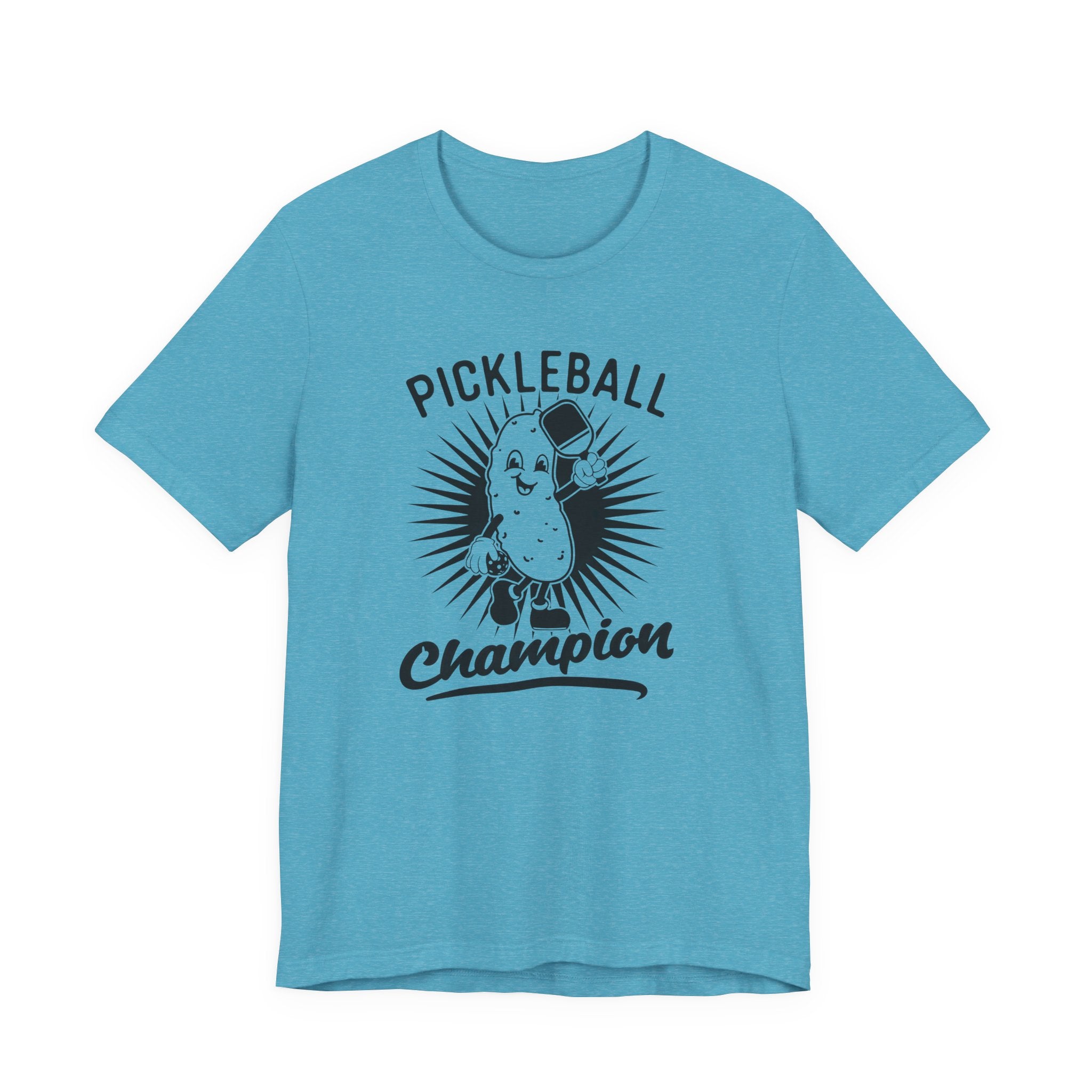 Pickleball Champion Tee — Funny Pickle Graphic Shirt for Players & Fans