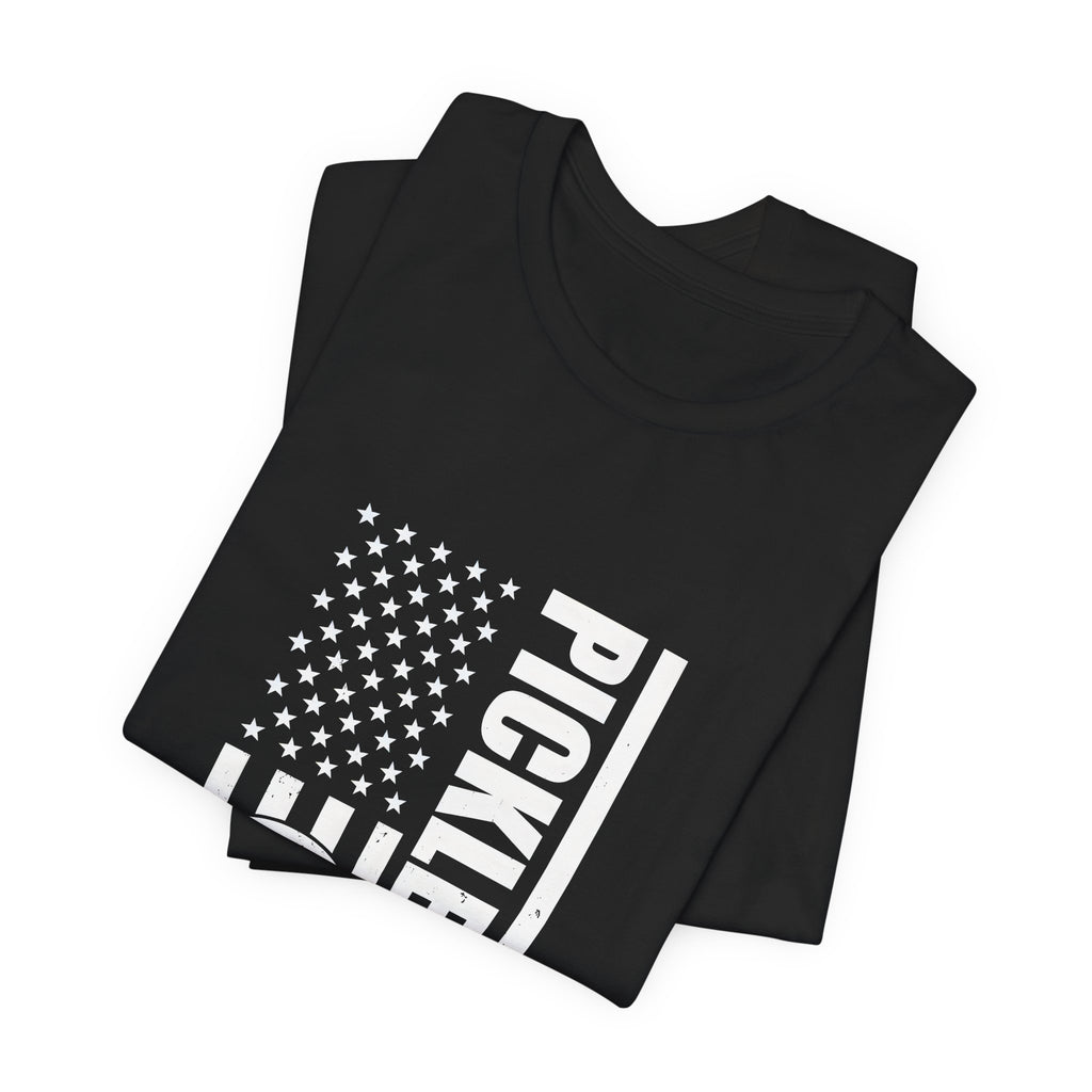 Pickleball Flag Tee — American Pickleball Player T-Shirt