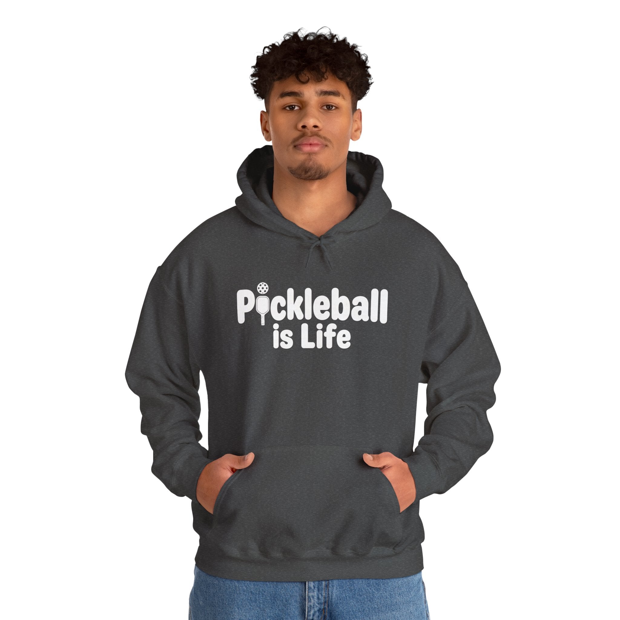 Pickleball Is Life Hoodie — Funny Pickleball Player Pullover