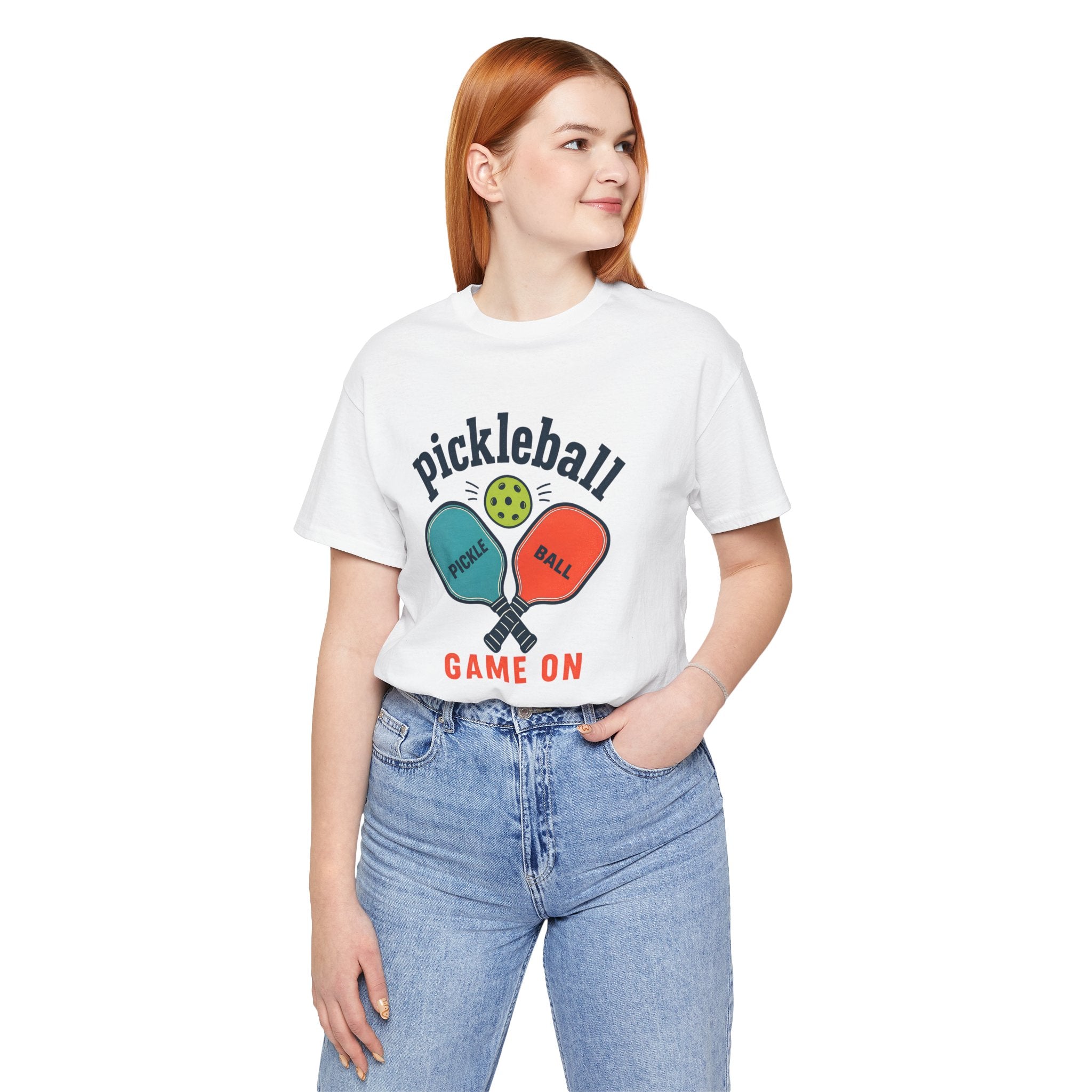 Pickleball 'Game On' Tee — Retro Pickleball Paddles Graphic T-Shirt