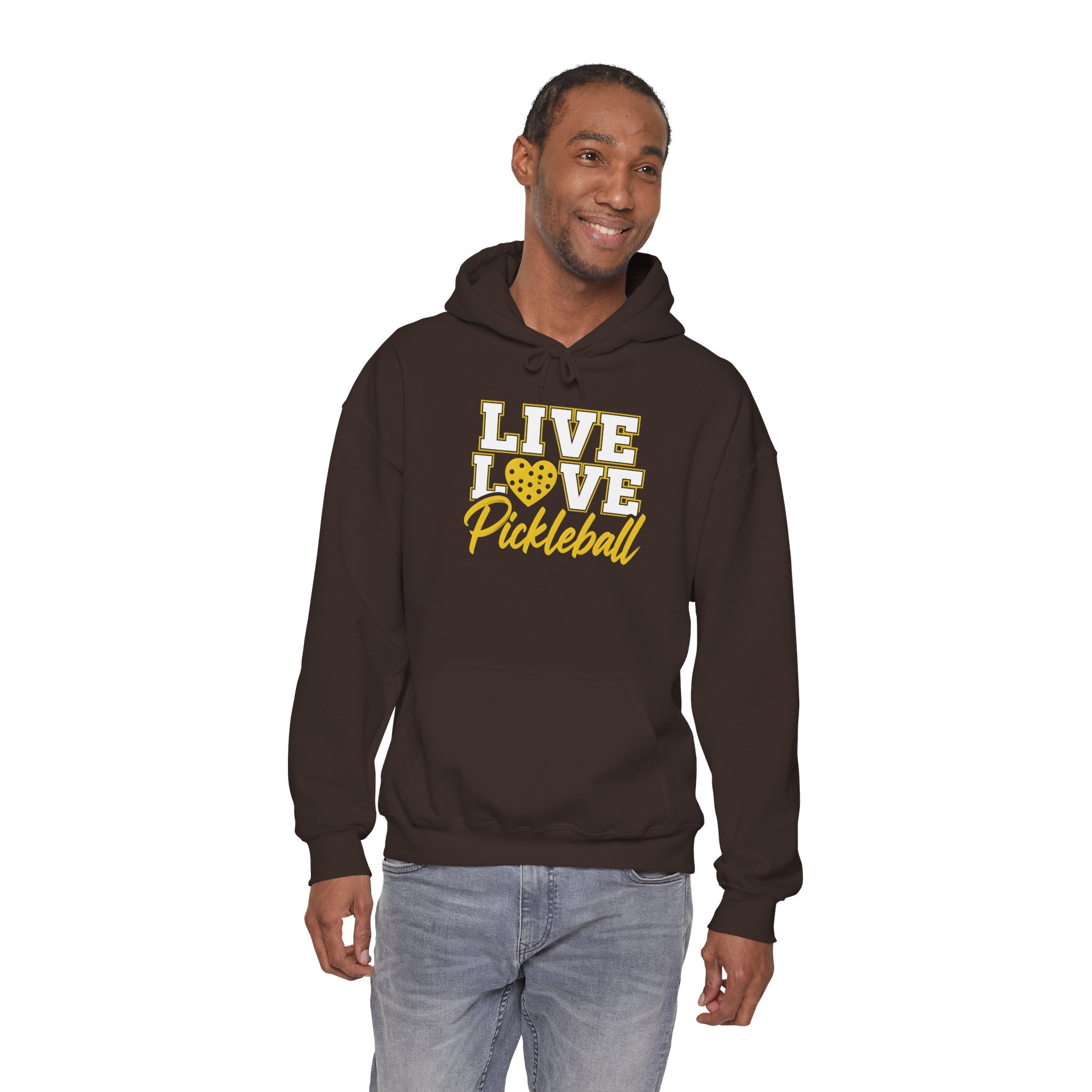 Live Love Pickleball Hoodie — Pickleball Player Gift Pullover
