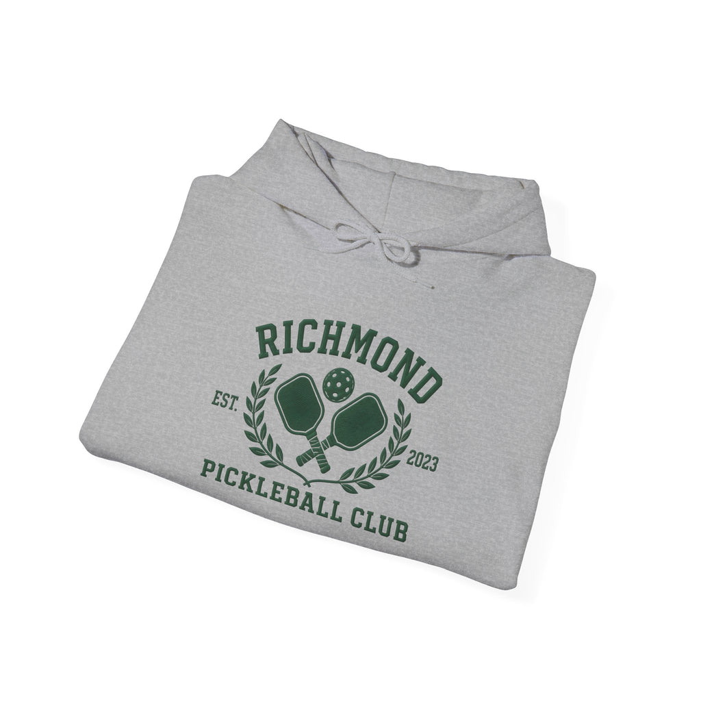 Richmond Pickleball Club Hoodie — Established 2021 Club Crest Sweatshirt