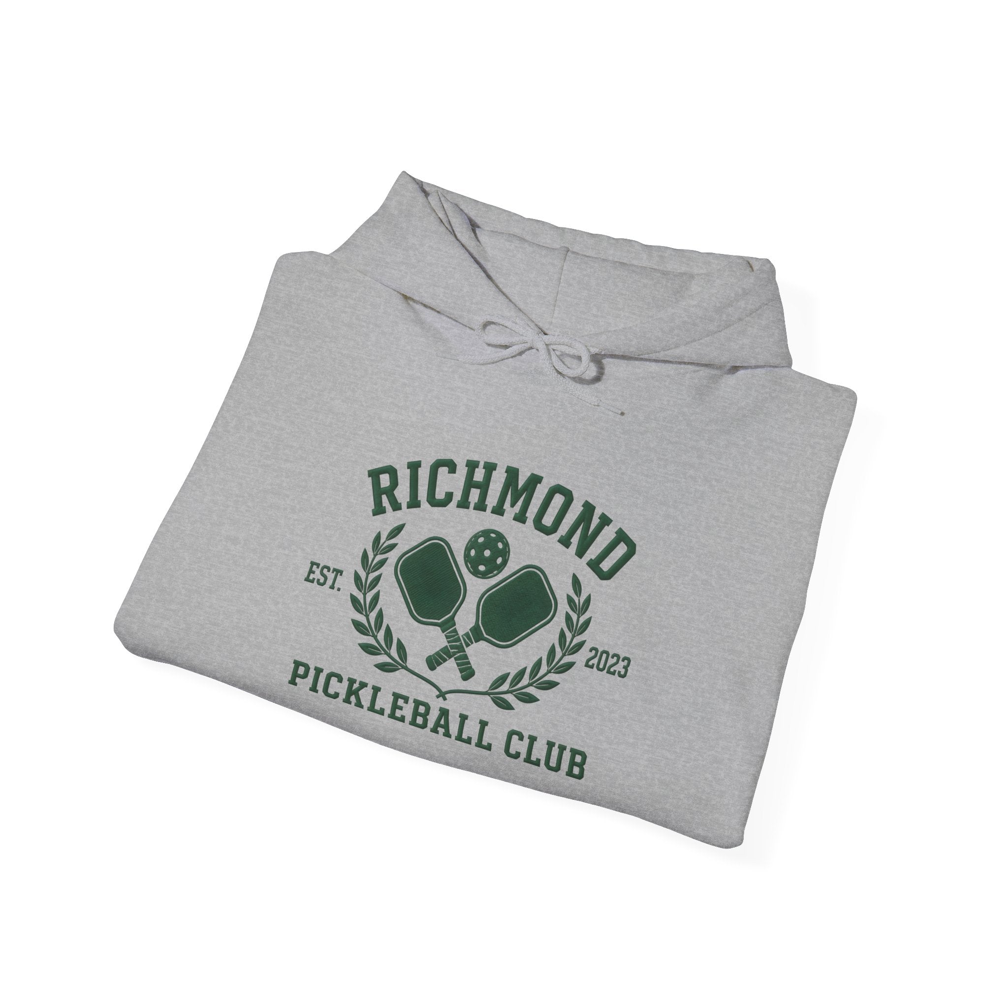 Richmond Pickleball Club Hoodie — Established 2021 Club Crest Sweatshirt