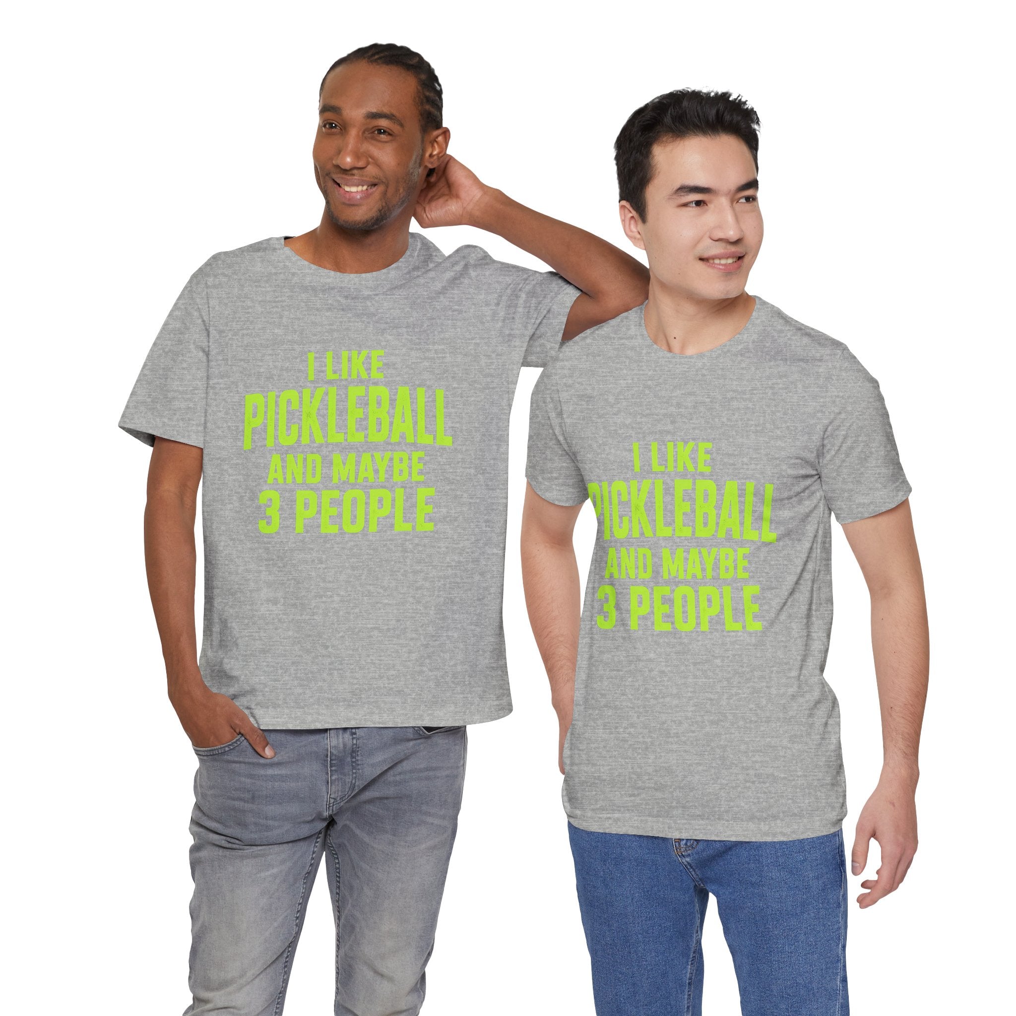 Pickleball T‑Shirt — "I Like Pickleball And Maybe 3 People" Funny Tee