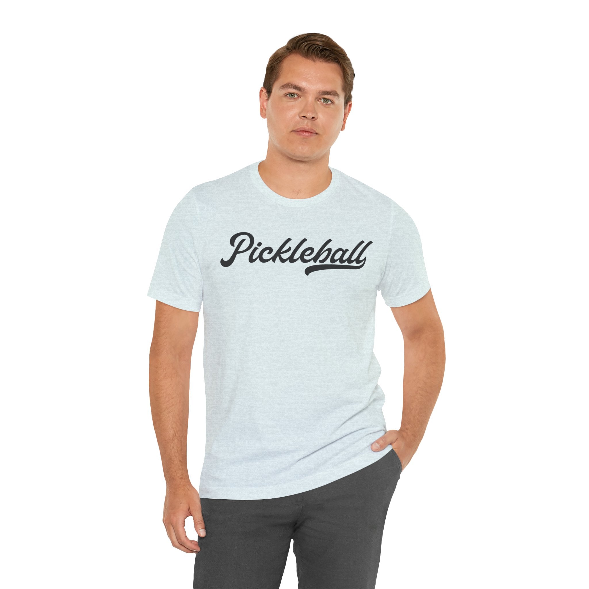 Pickleball Script Tee — Retro Pickleball Shirt for Players & Fans