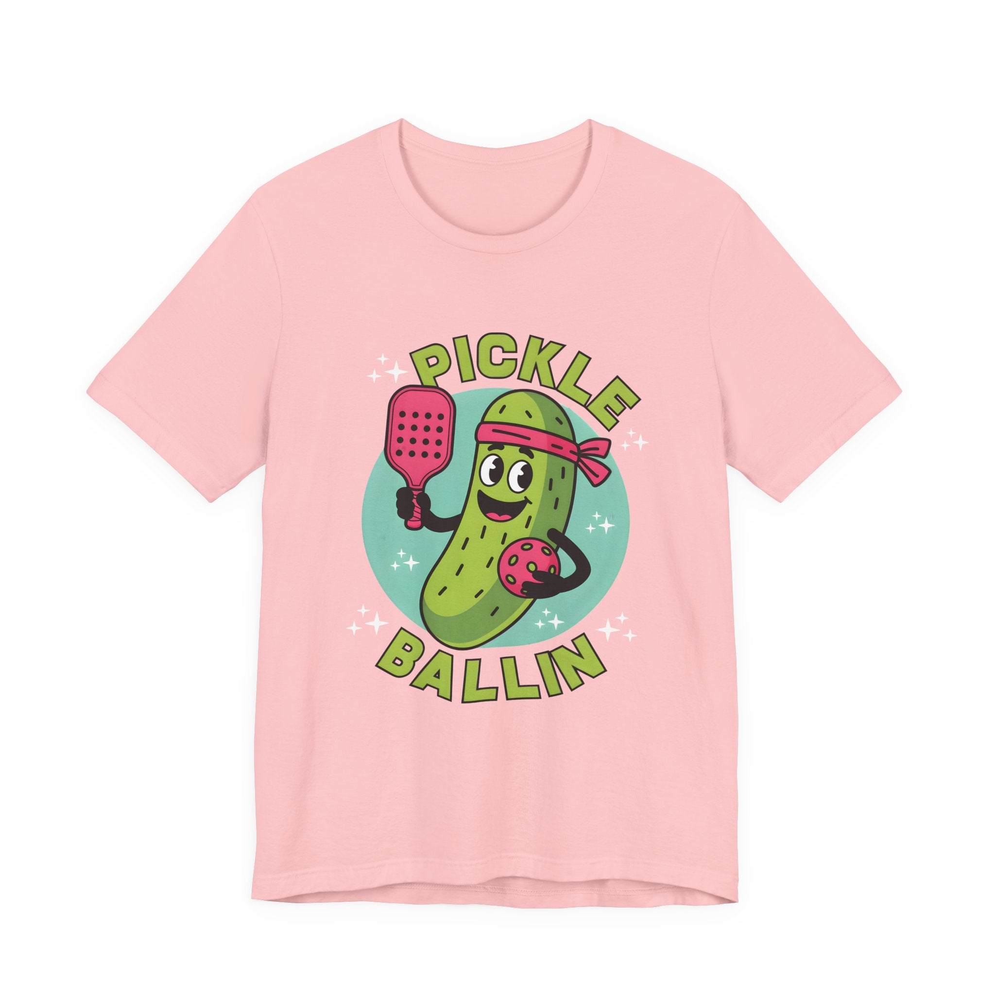 Pickle Ballin' Tee — Funny Pickle Pickleball T-Shirt