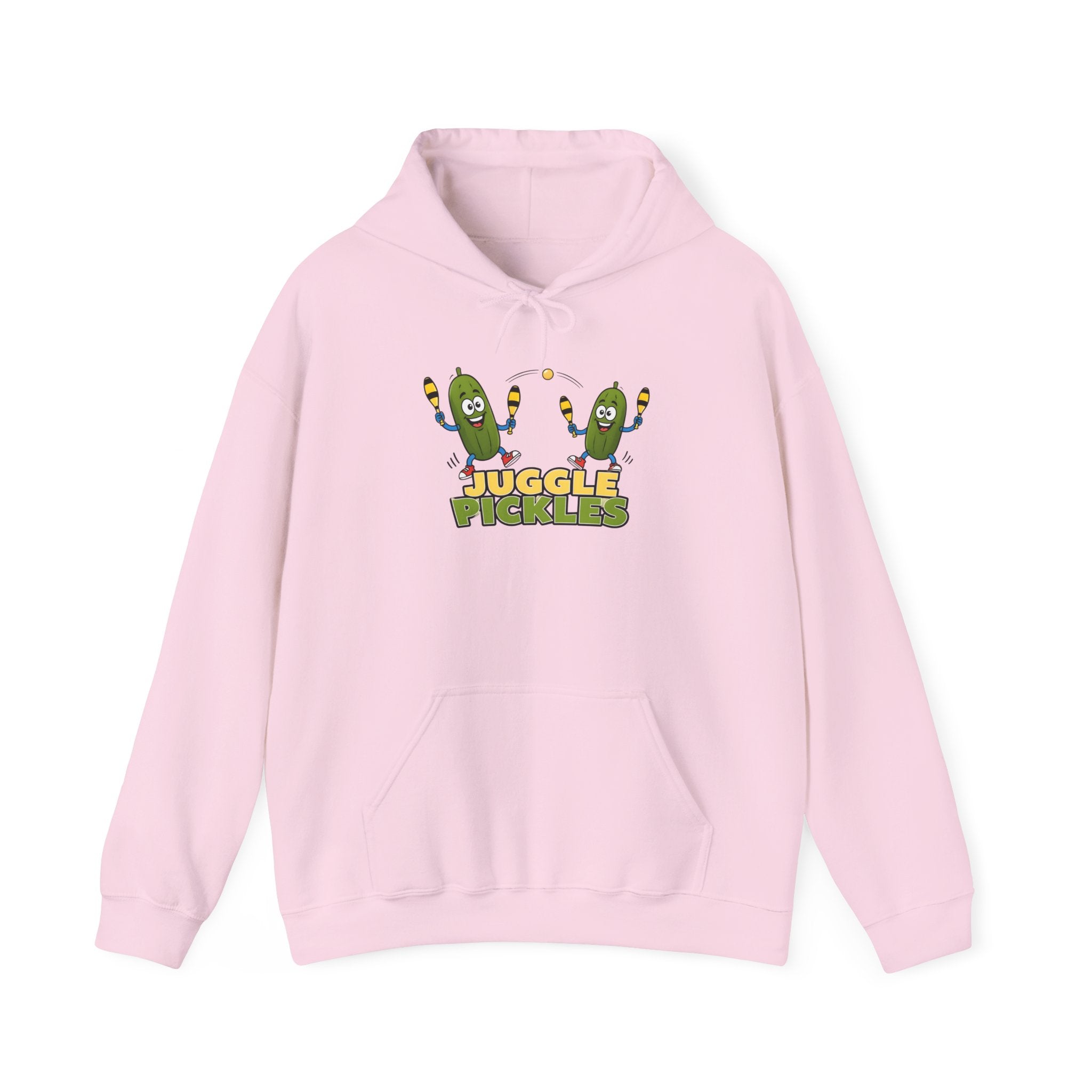 Juggling Pickles Hoodie — Cute Funny 'Juggle Pickle' Graphic Hooded Sweatshirt