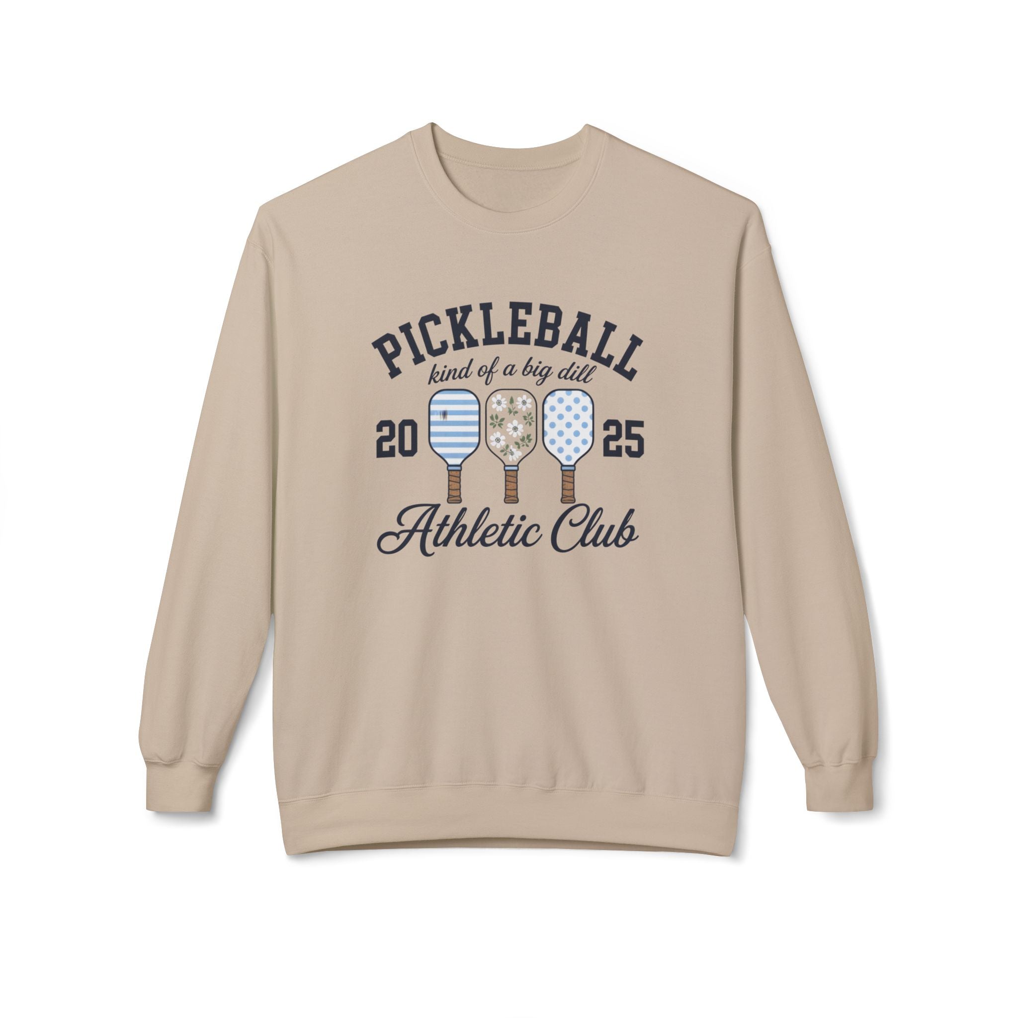 Pickleball Athletic Club Crewneck Sweatshirt — 2025 "Kind of a Big Dill" Design