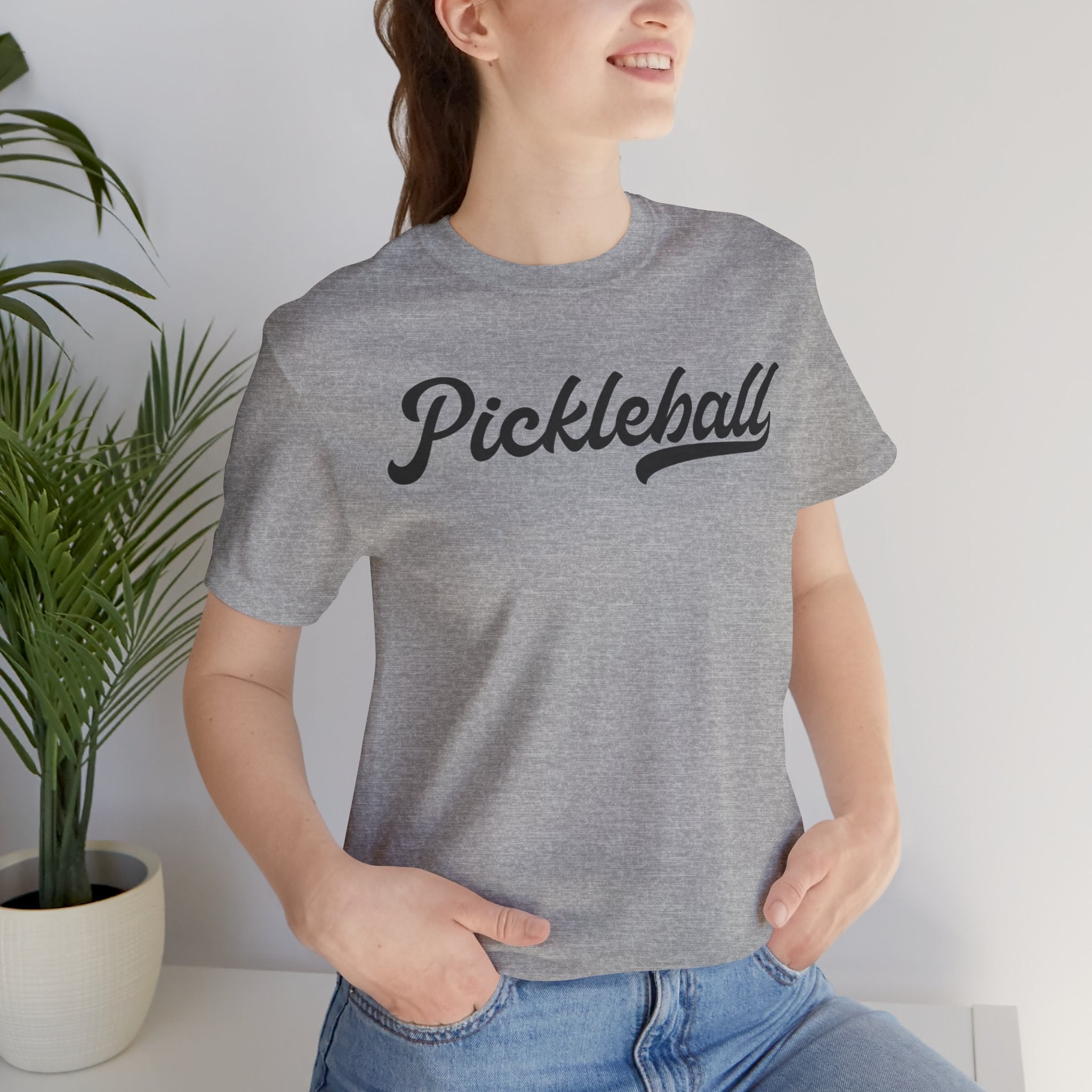 Pickleball Script Tee — Retro Pickleball Shirt for Players & Fans