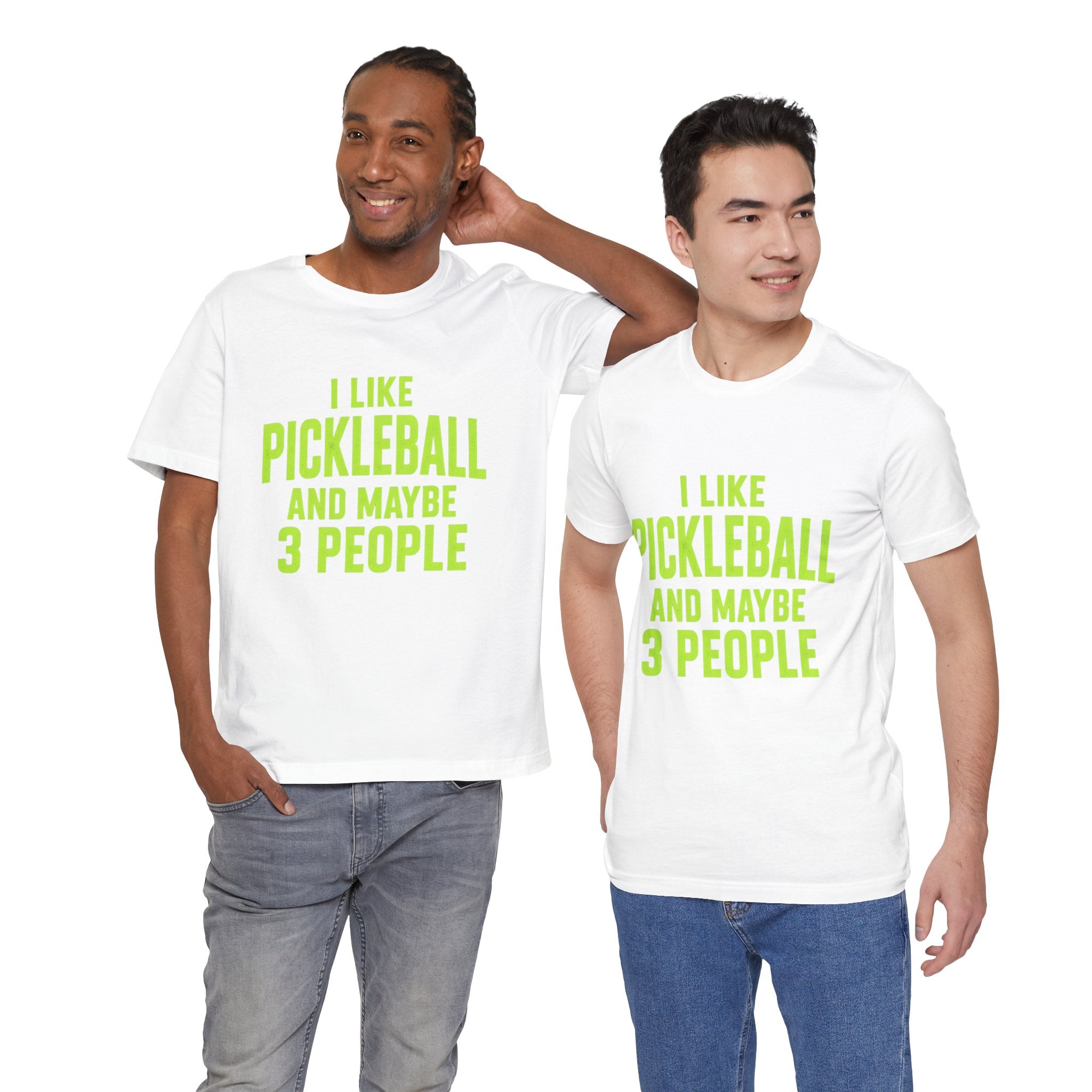 Pickleball T‑Shirt — "I Like Pickleball And Maybe 3 People" Funny Tee