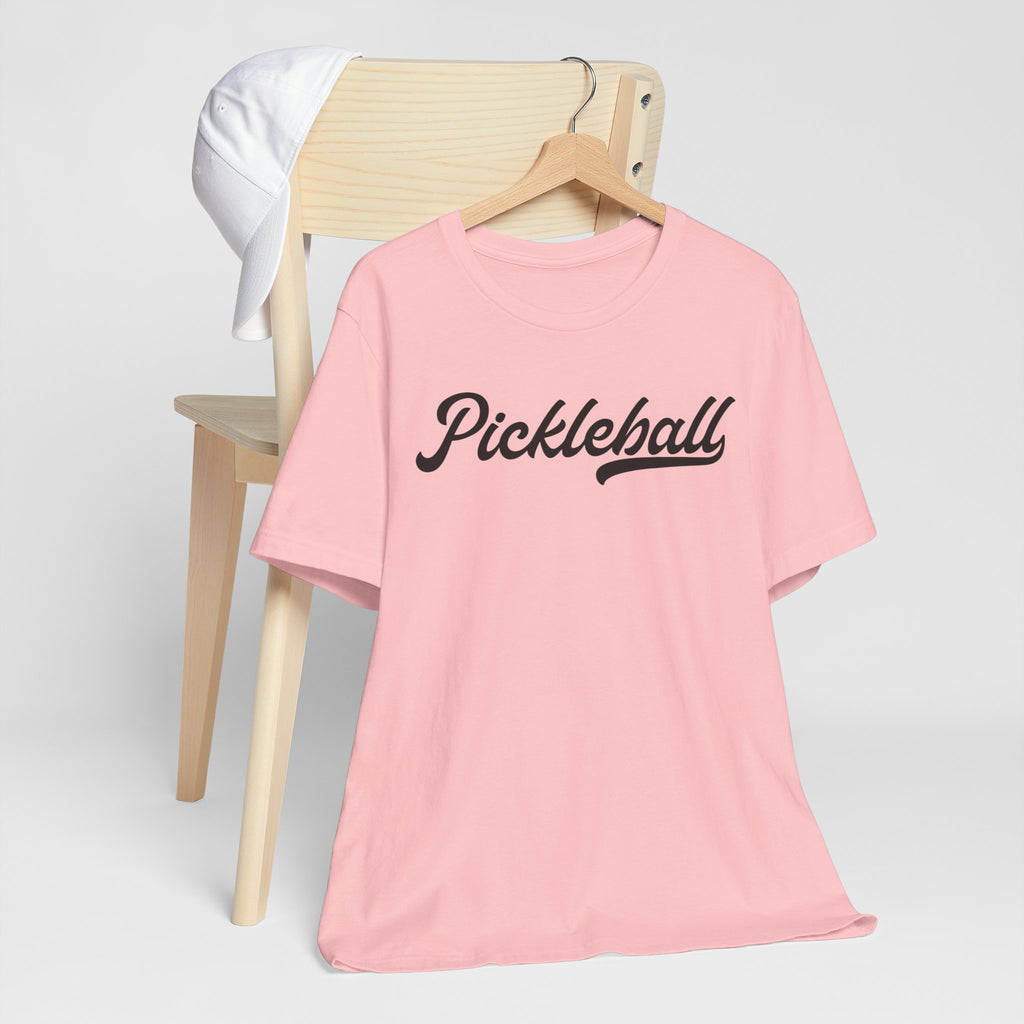 Pickleball Script Tee — Retro Pickleball Shirt for Players & Fans