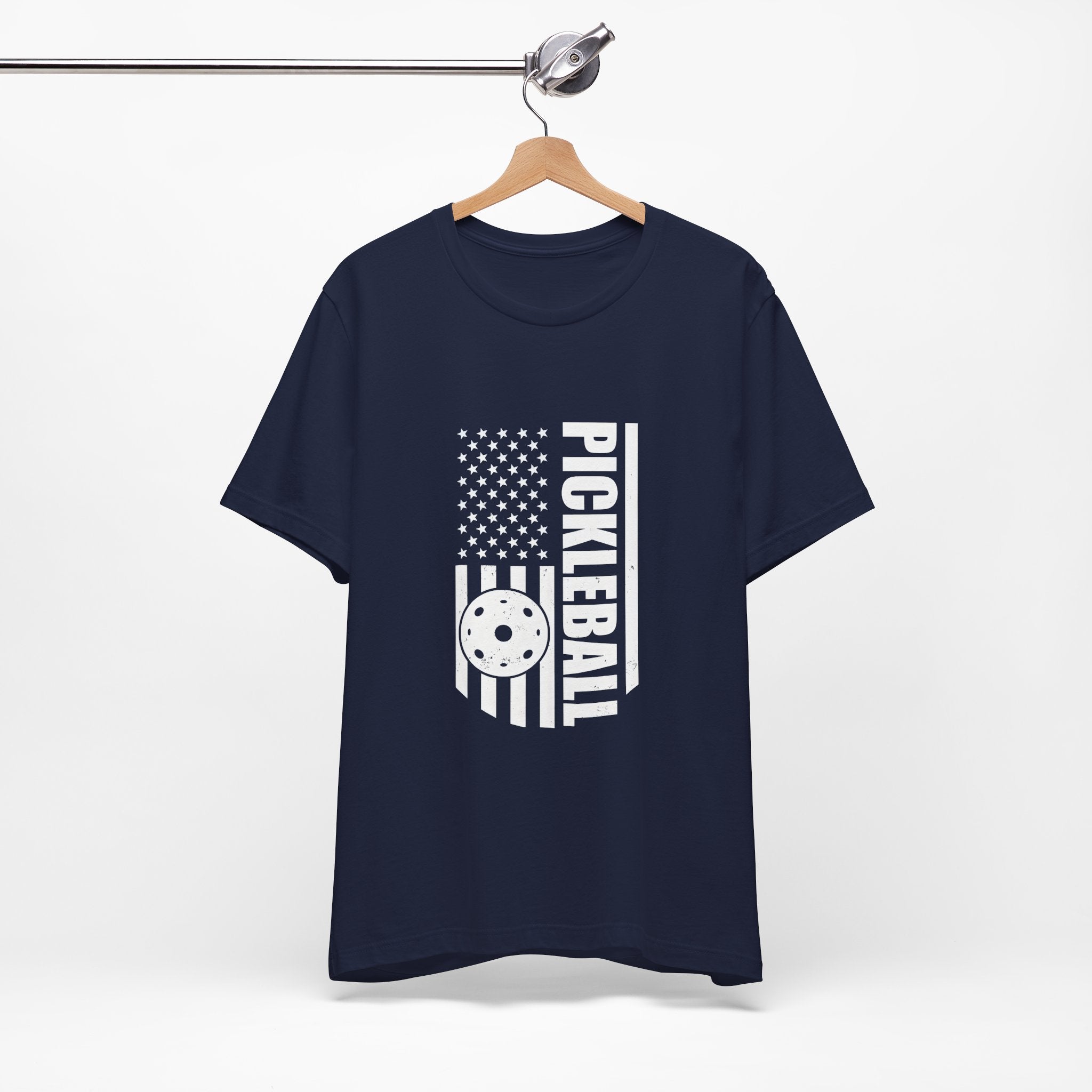 Pickleball Flag Tee — American Pickleball Player T-Shirt