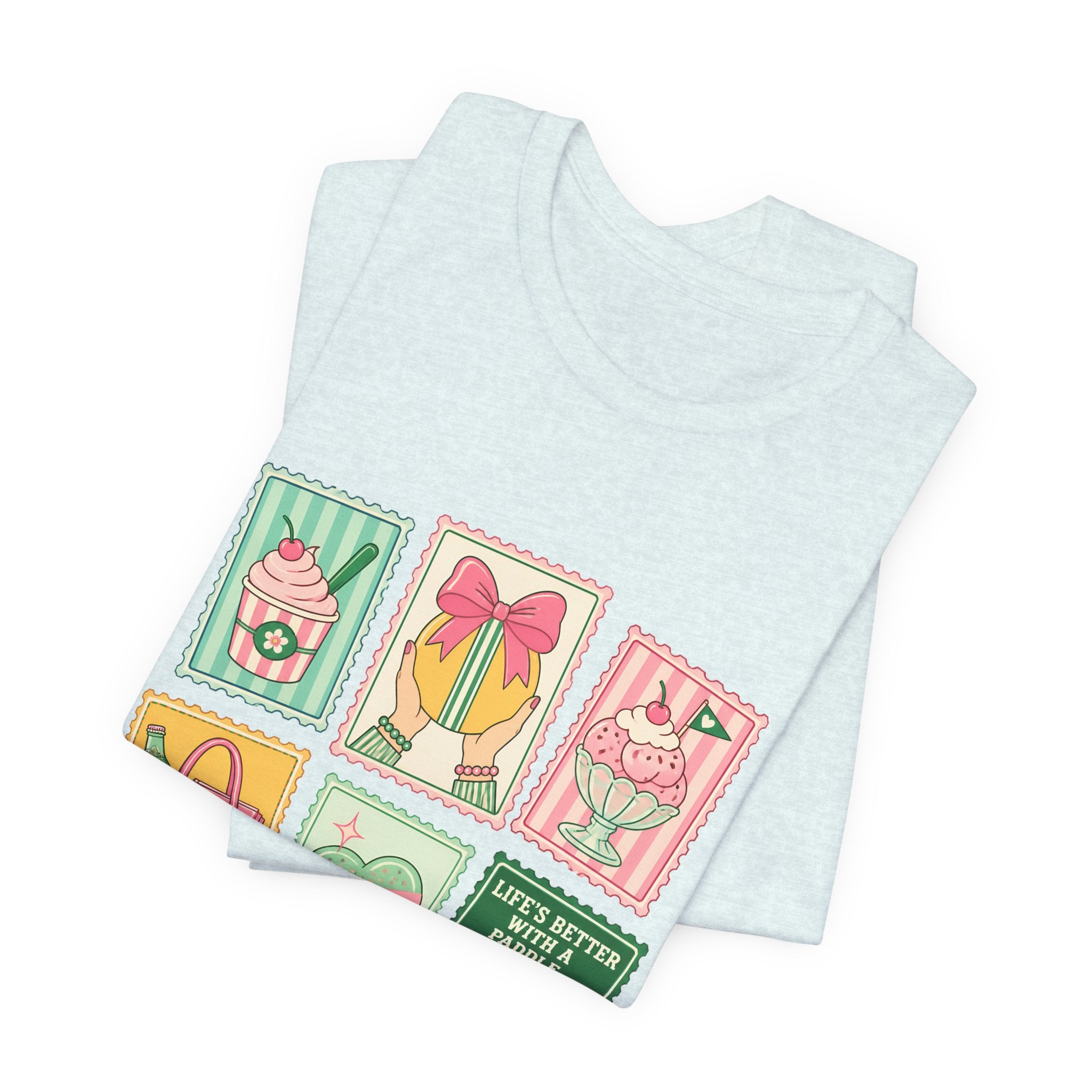 Summer Picnic Graphic Tee — 'Life's Better with a Picnic' Vintage Stamp Design