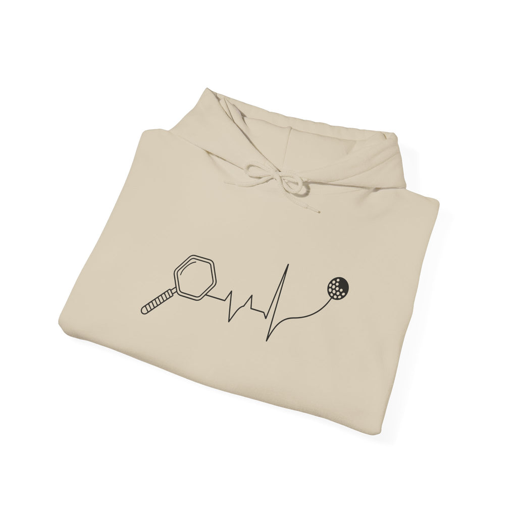 Microscope Heartbeat Hoodie — Science Lover Lab Tech Sweatshirt