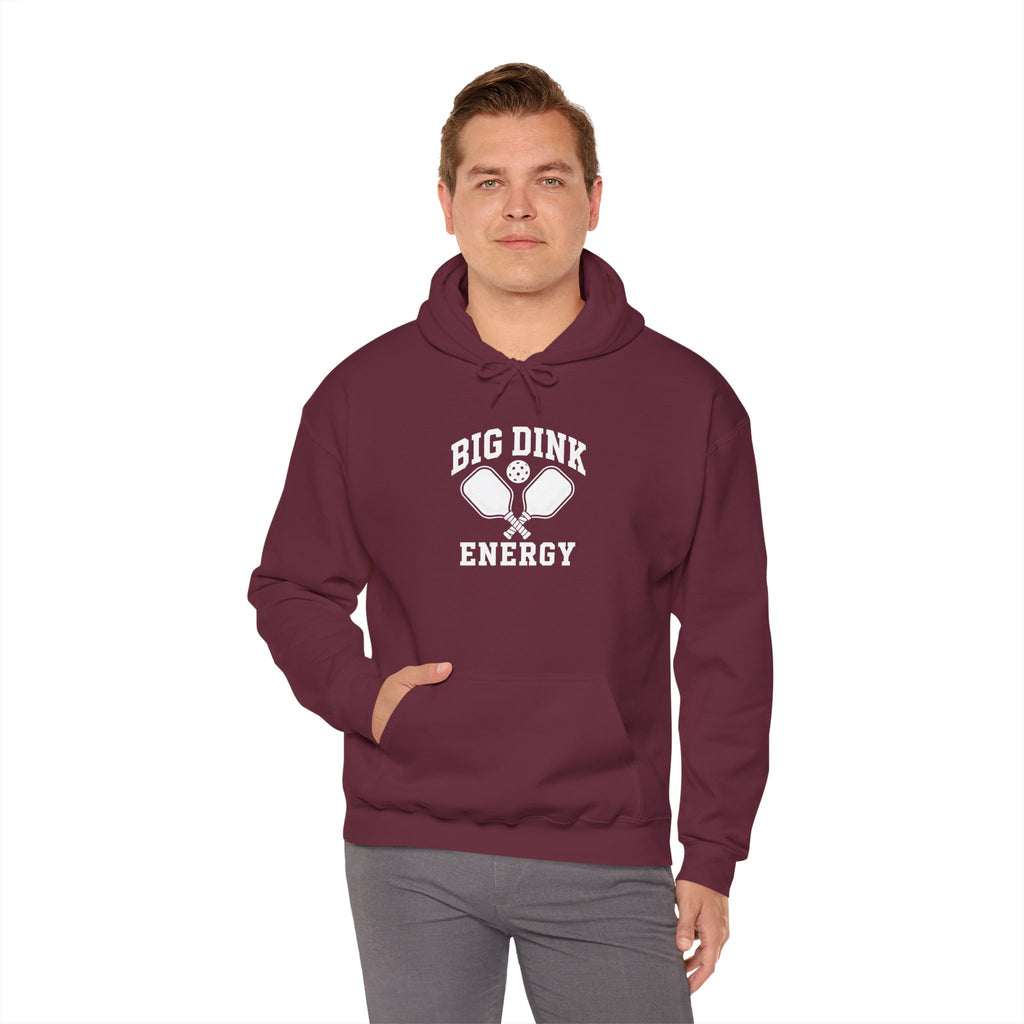 Big Dink Energy Hoodie - Pickleball Paddle Graphic Sweatshirt