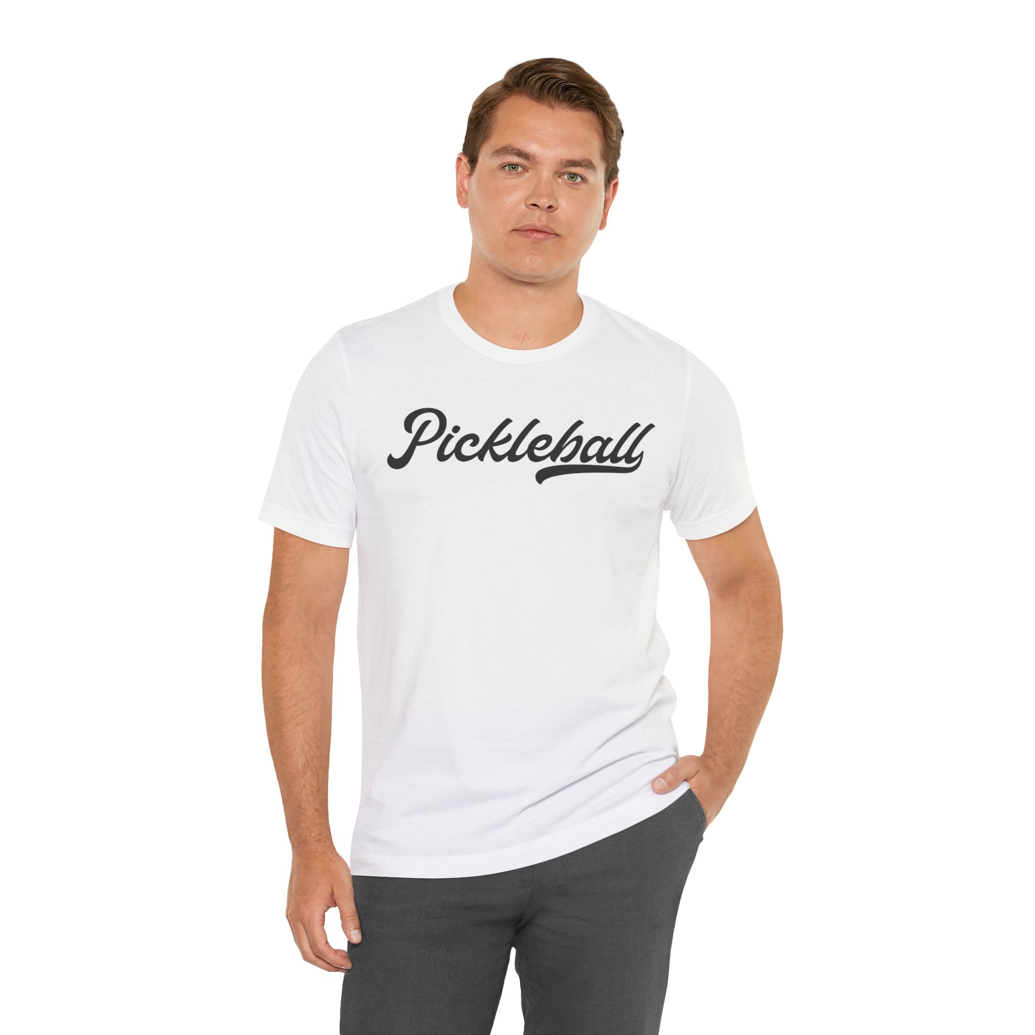 Pickleball Script Tee — Retro Pickleball Shirt for Players & Fans