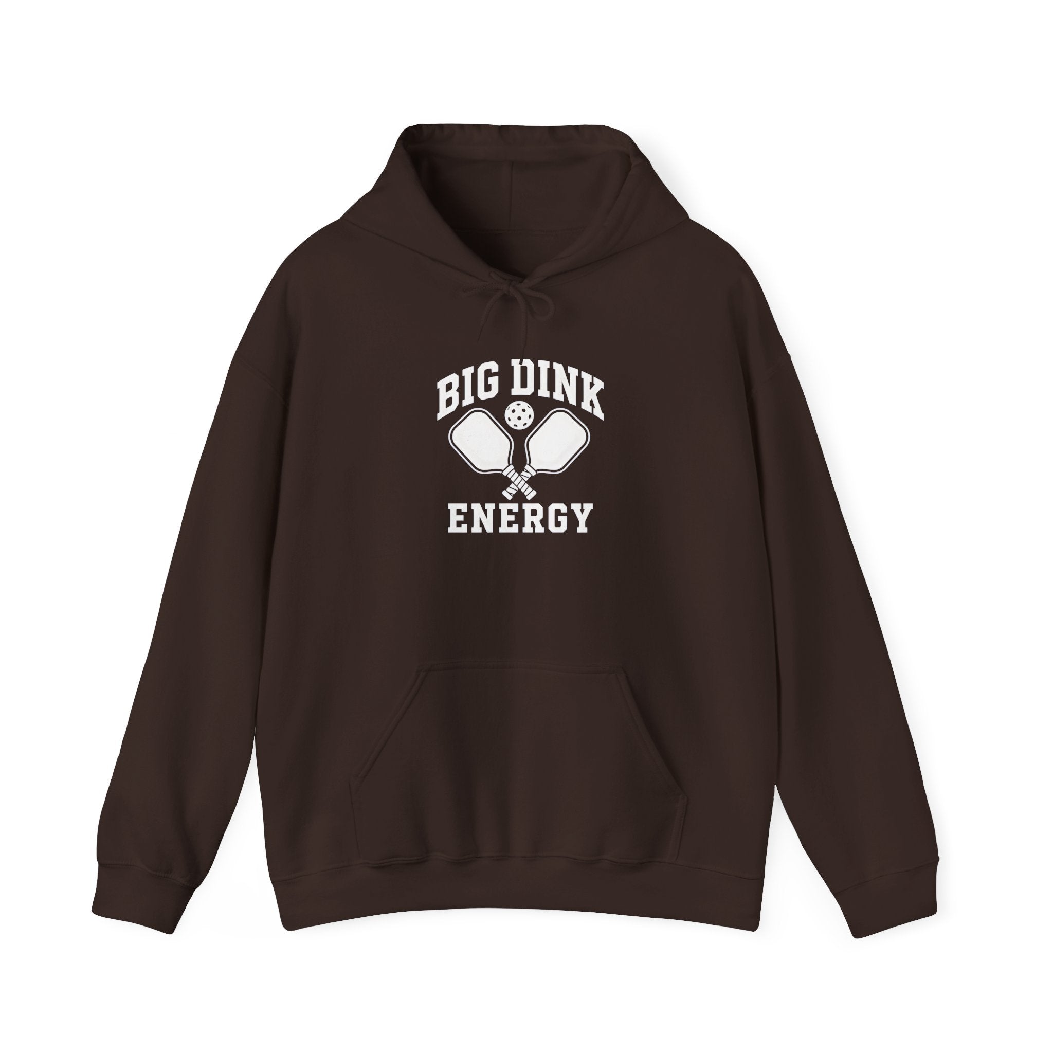 Big Dink Energy Hoodie - Pickleball Paddle Graphic Sweatshirt