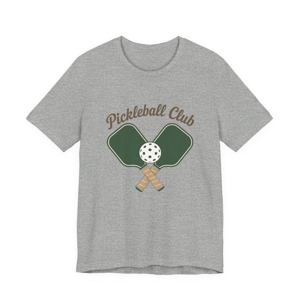 Pickleball Club Graphic Tee — Vintage Paddle & Ball T‑Shirt