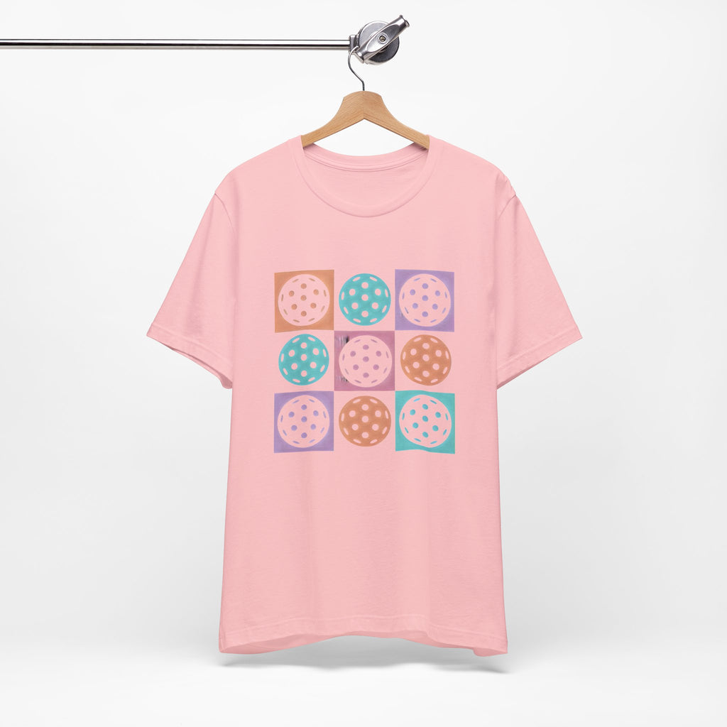 Cookie Pattern T‑Shirt — Colorful Retro Cookie Grid Tee