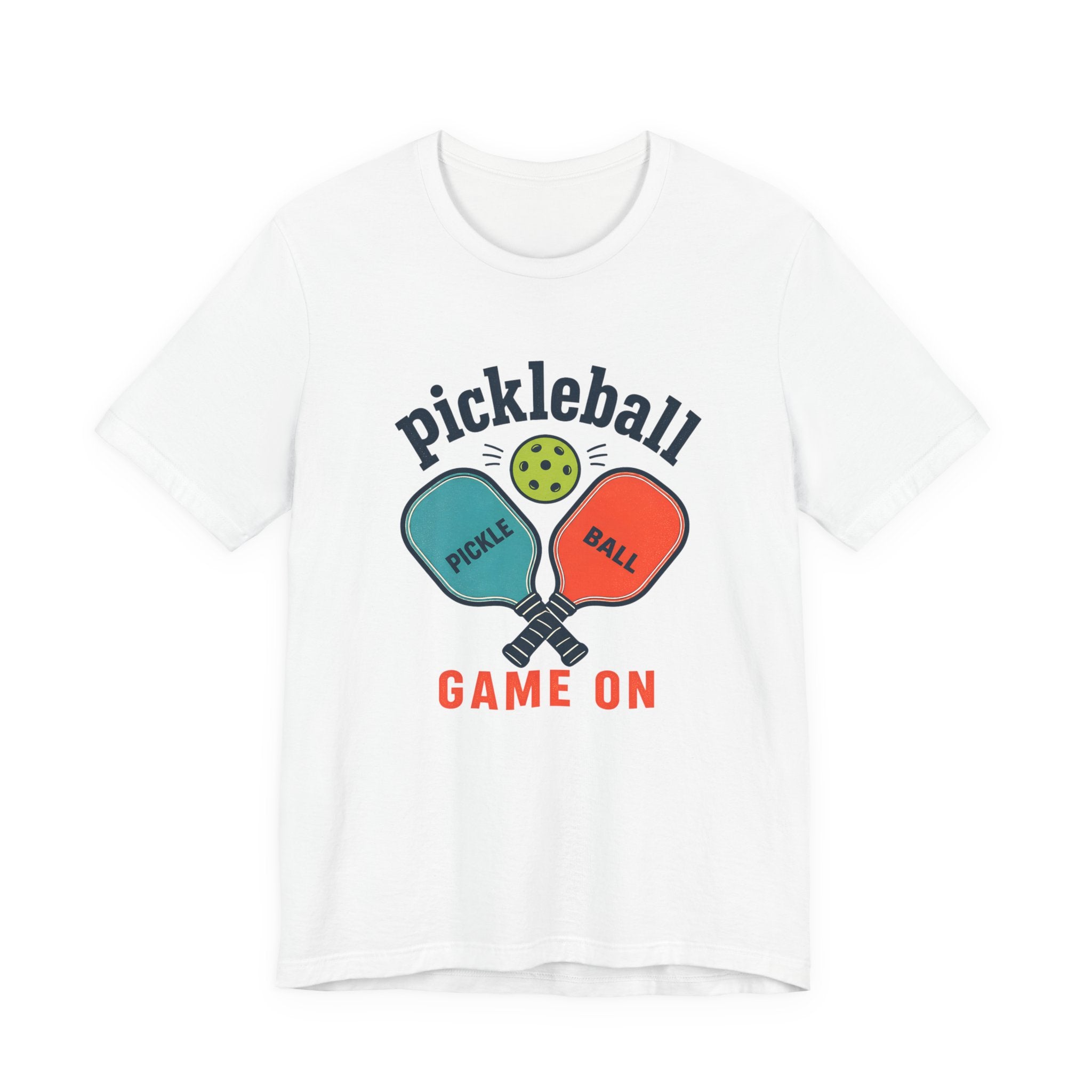 Pickleball 'Game On' Tee — Retro Pickleball Paddles Graphic T-Shirt