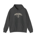 Pickleball Hoodie — Vintage Racket & Ball Graphic Sweatshirt