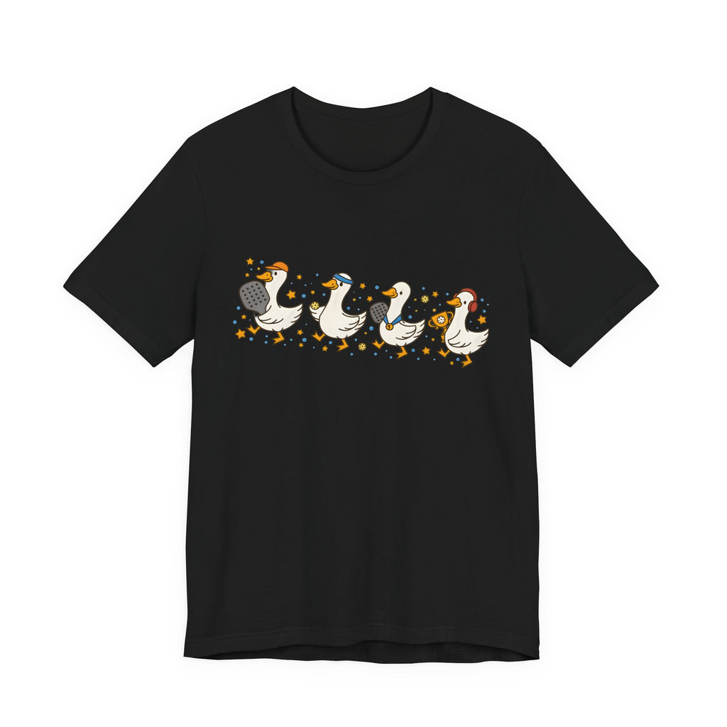 Duck Family Tee — Cute Ducks in Hats Graphic T-Shirt
