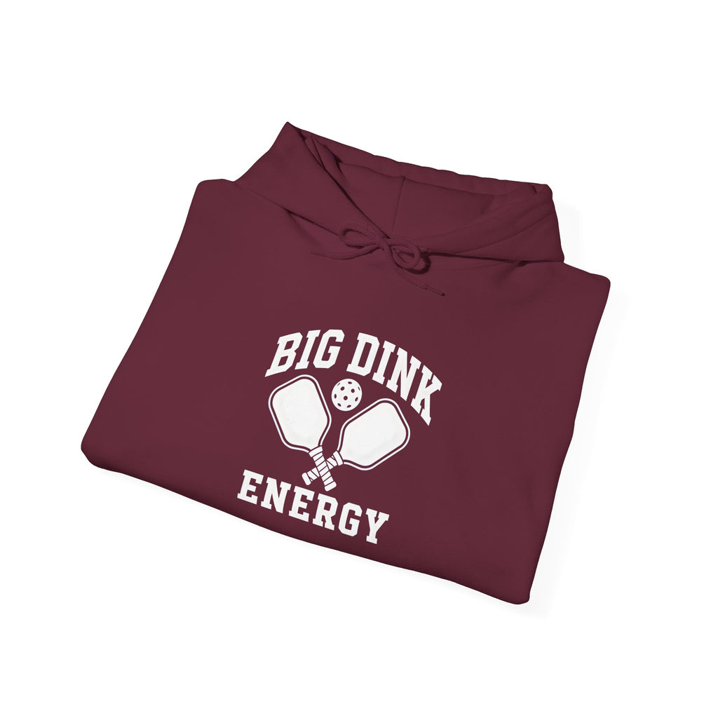 Big Dink Energy Hoodie - Pickleball Paddle Graphic Sweatshirt