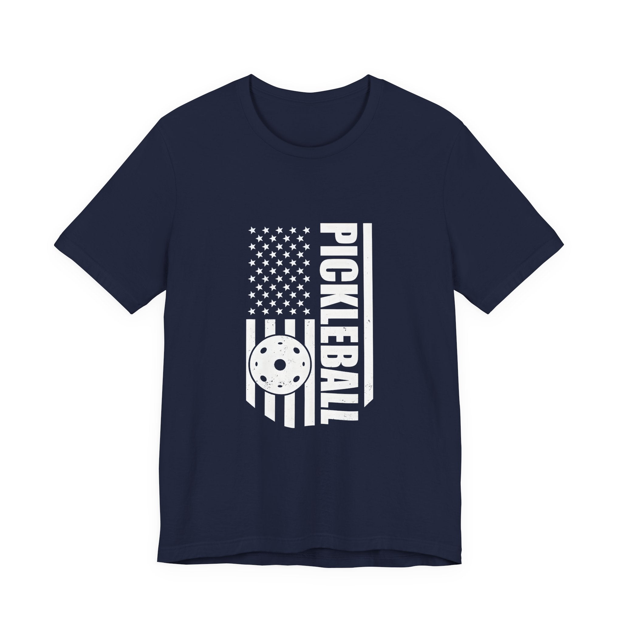 Pickleball Flag Tee — American Pickleball Player T-Shirt
