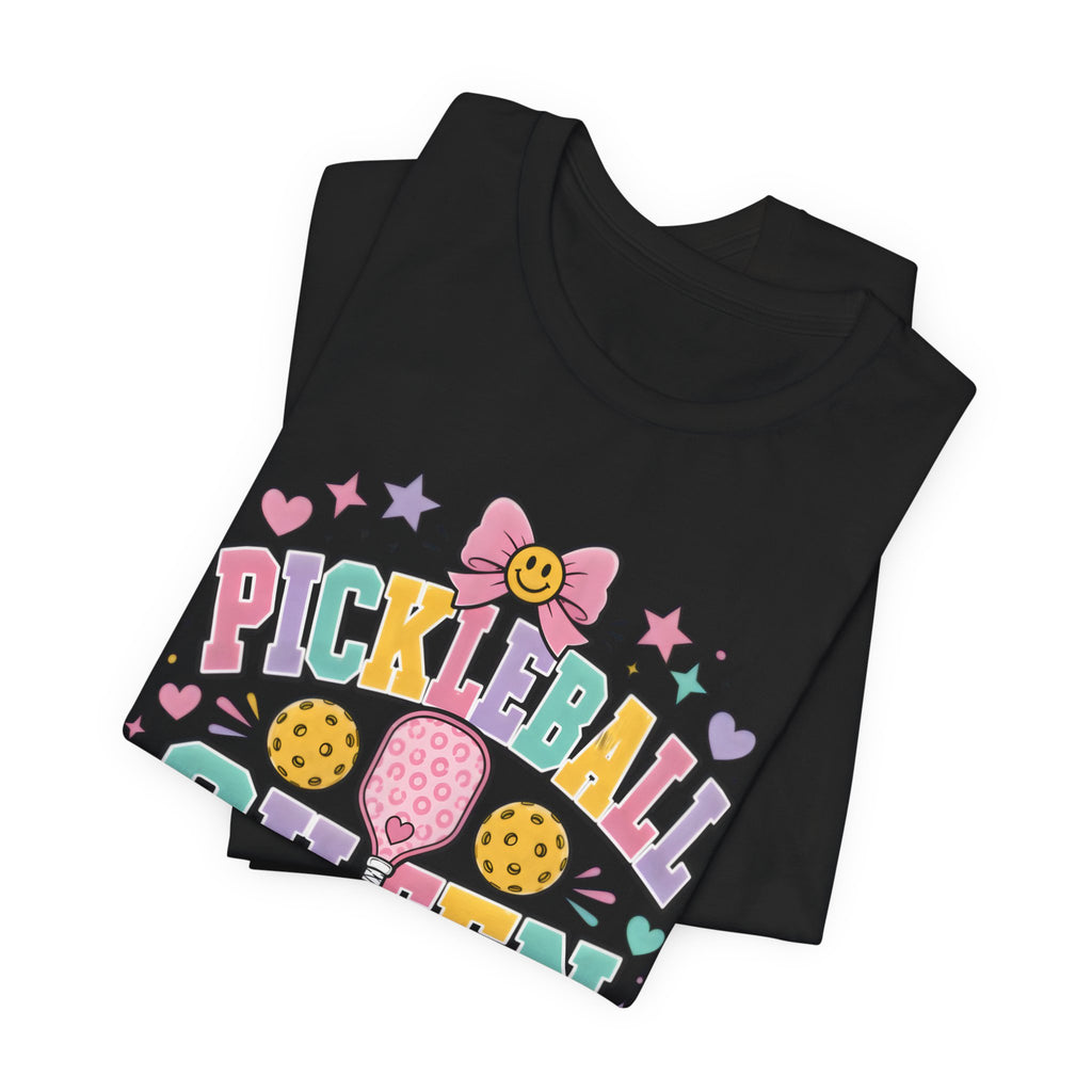 Pickleball Queen Tee — Cute Pastel Pickleball Shirt for Women & Girls