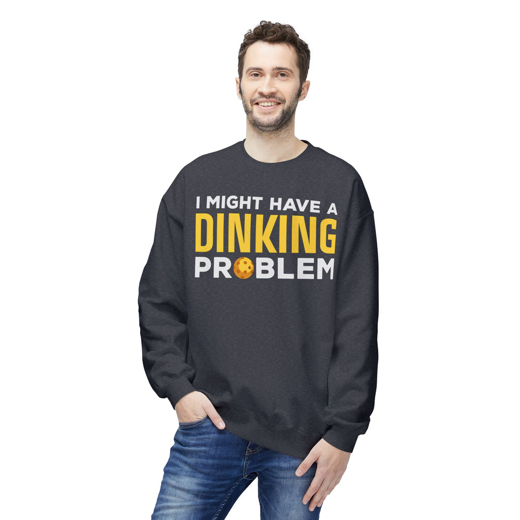 Dinking Problem Sweatshirt — Funny Disc Golf Crewneck