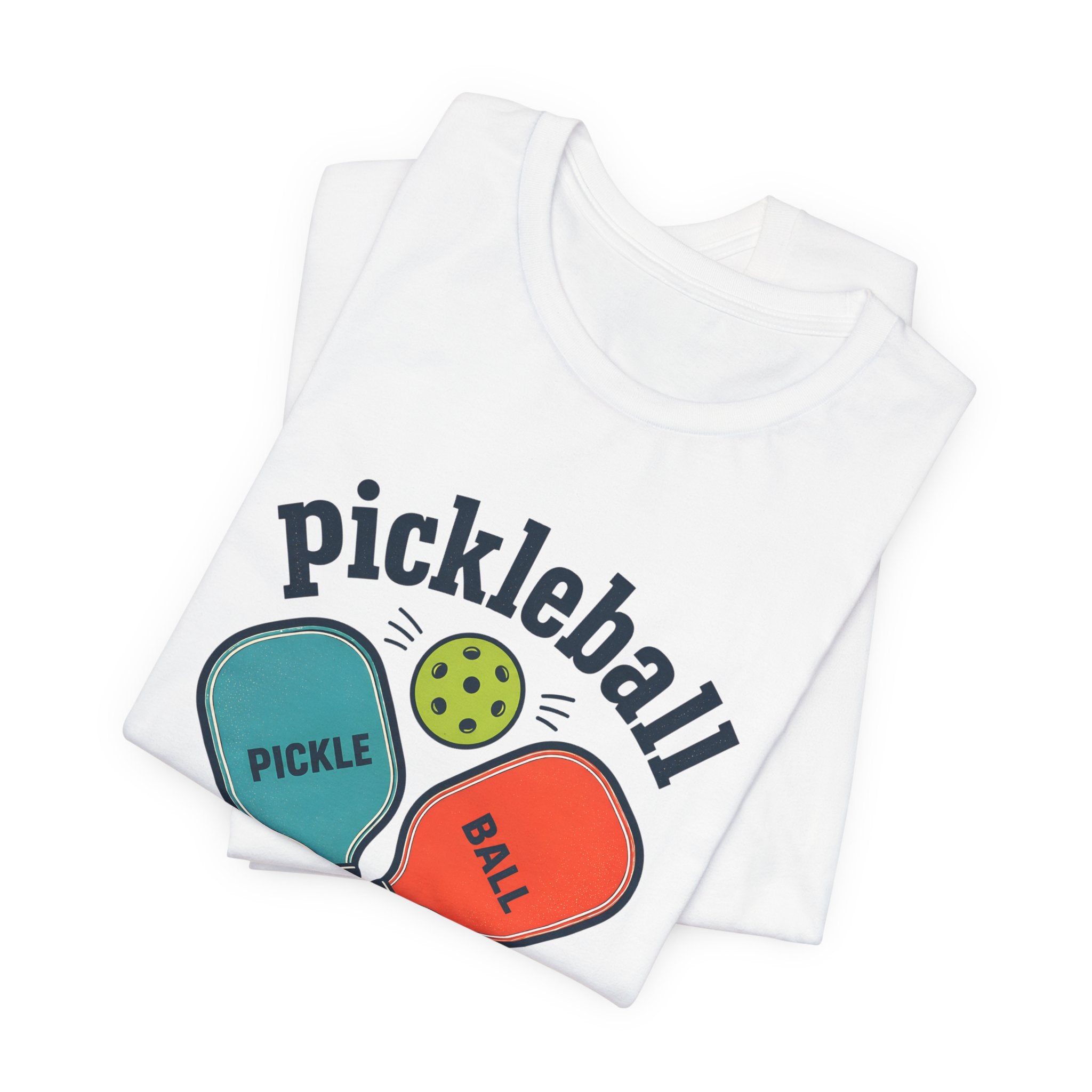 Pickleball 'Game On' Tee — Retro Pickleball Paddles Graphic T-Shirt