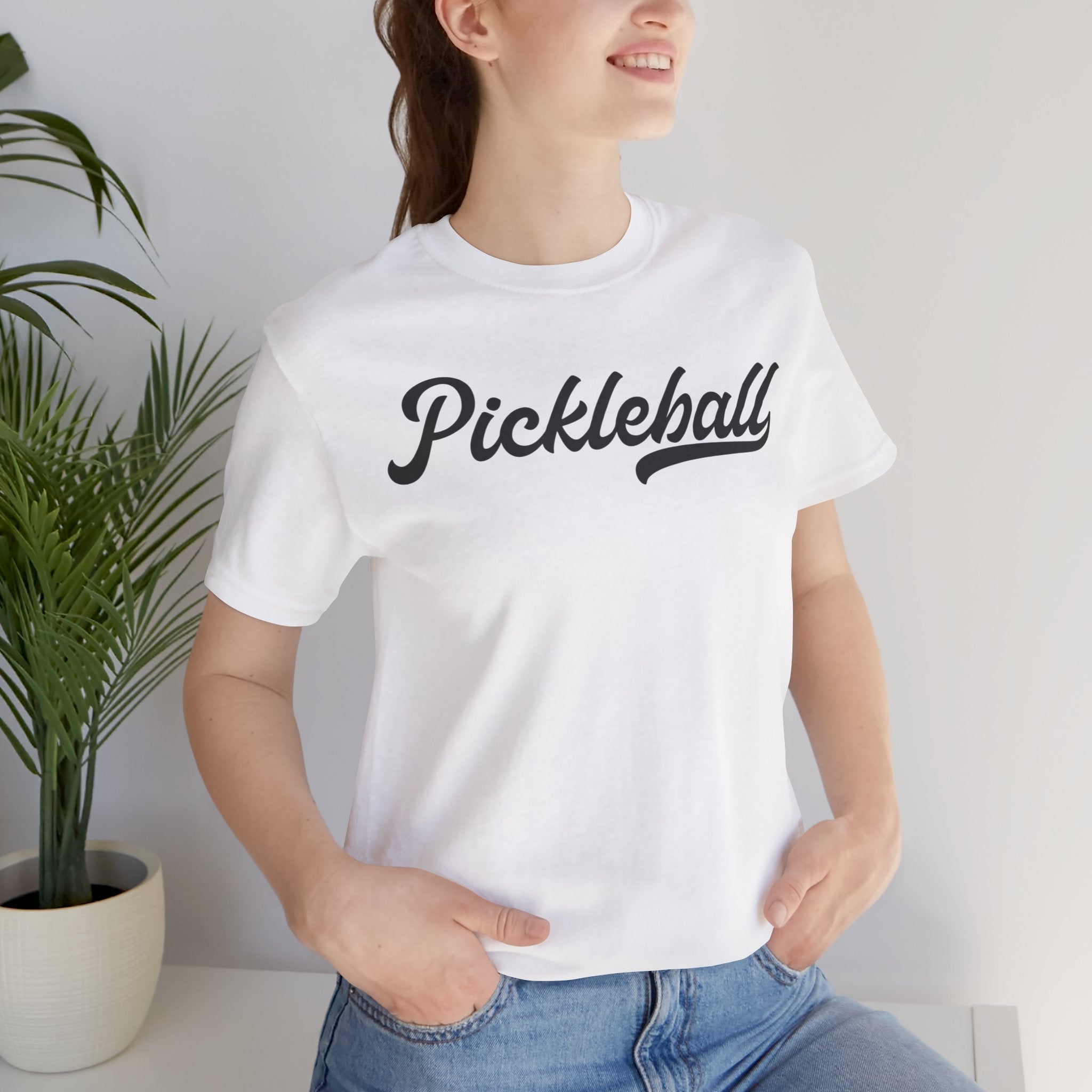 Pickleball Script Tee — Retro Pickleball Shirt for Players & Fans