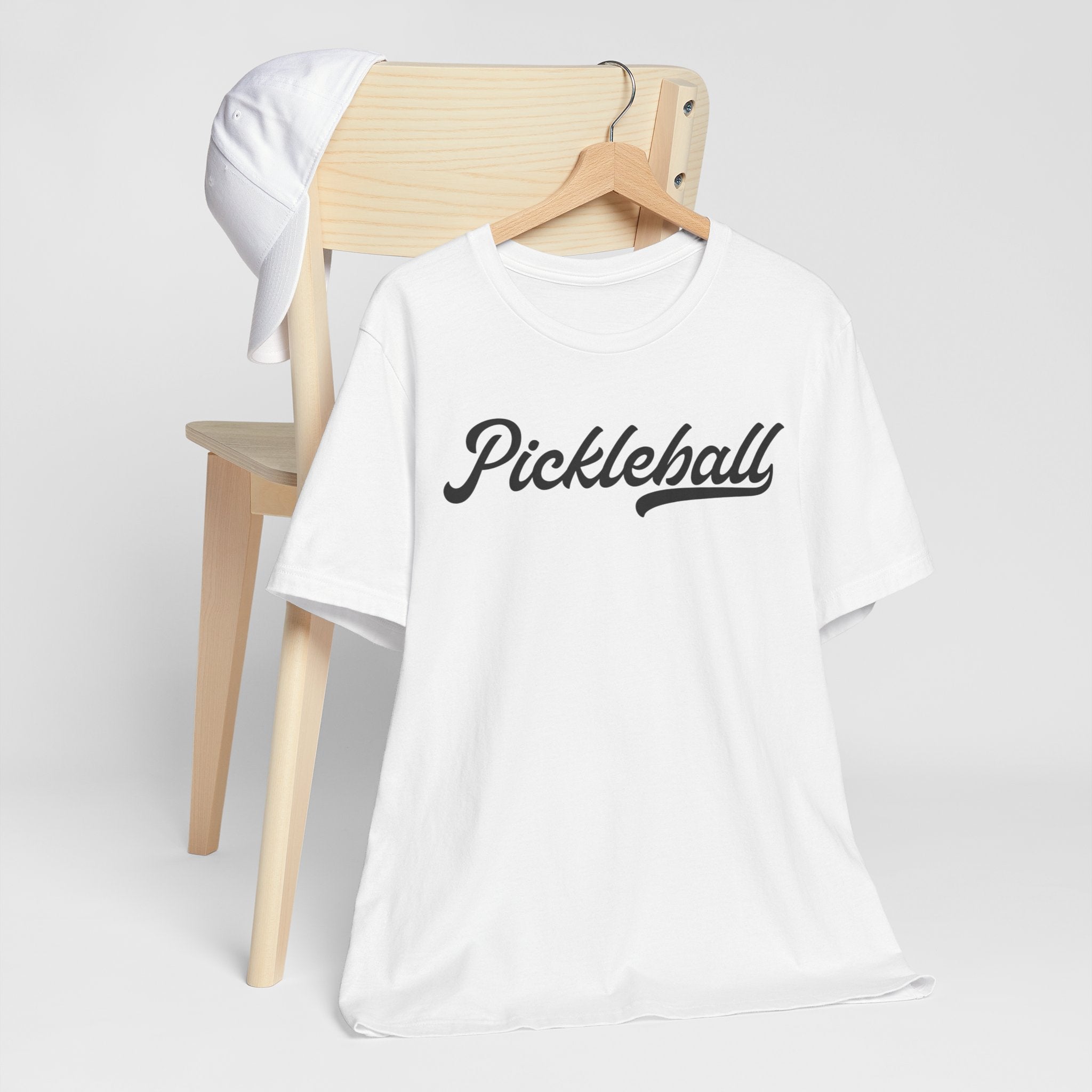 Pickleball Script Tee — Retro Pickleball Shirt for Players & Fans