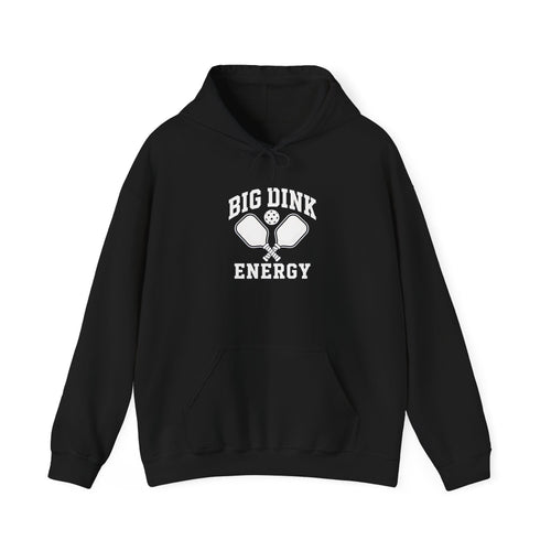 Big Dink Energy Hoodie - Pickleball Paddle Graphic Sweatshirt