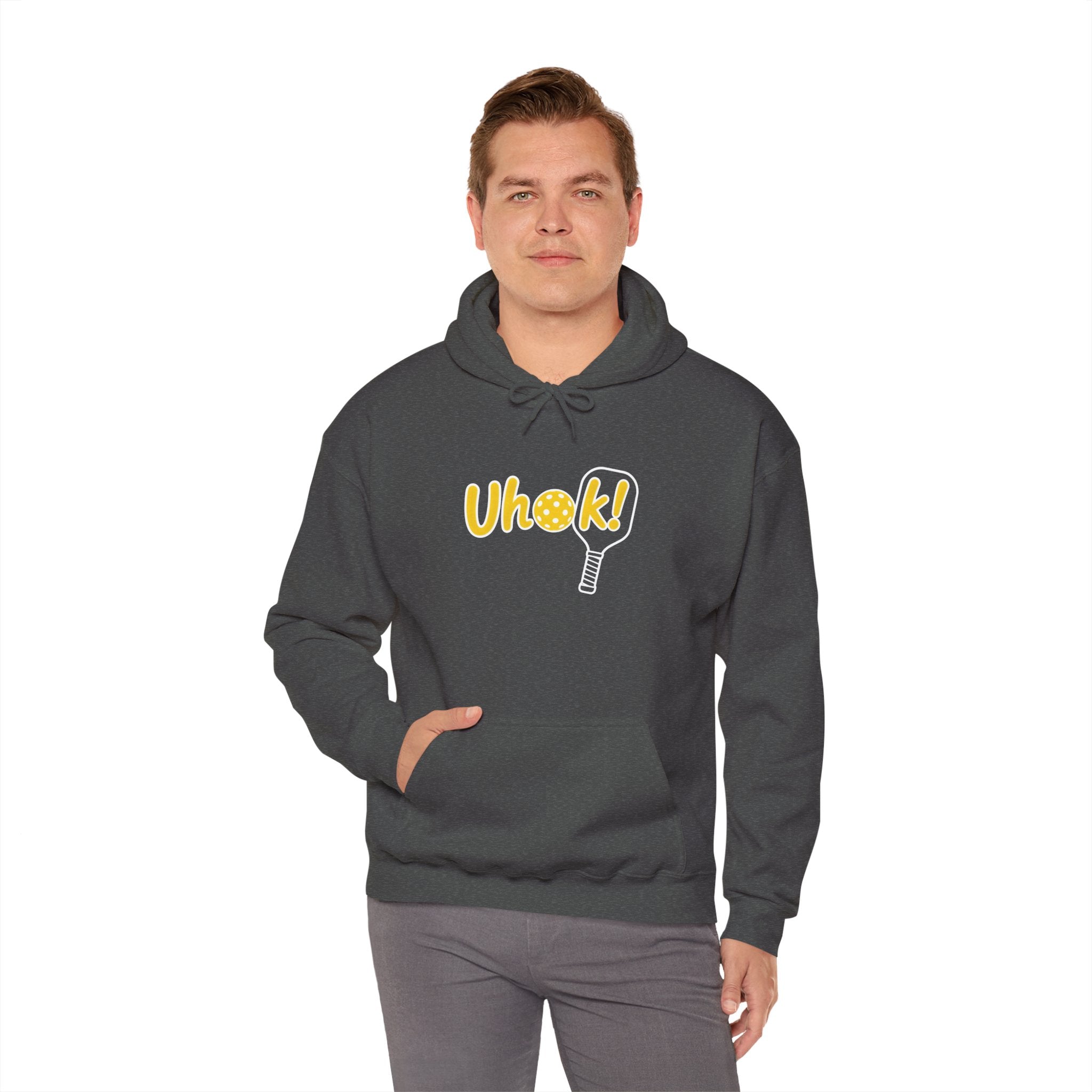 Pickleball 'Uh oh!' Paddle Hoodie – Fun Retro Pickleball Sweatshirt