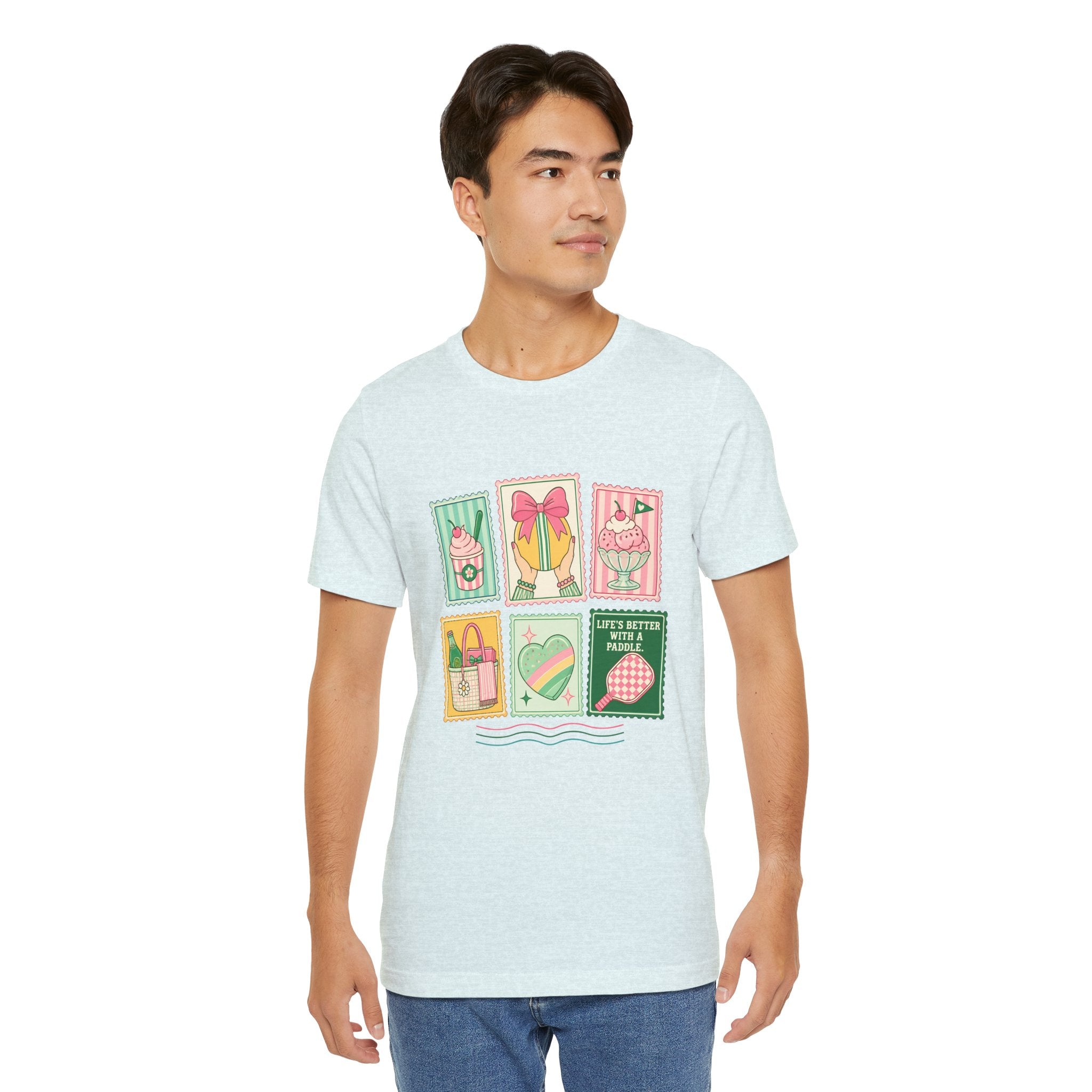 Summer Picnic Graphic Tee — 'Life's Better with a Picnic' Vintage Stamp Design
