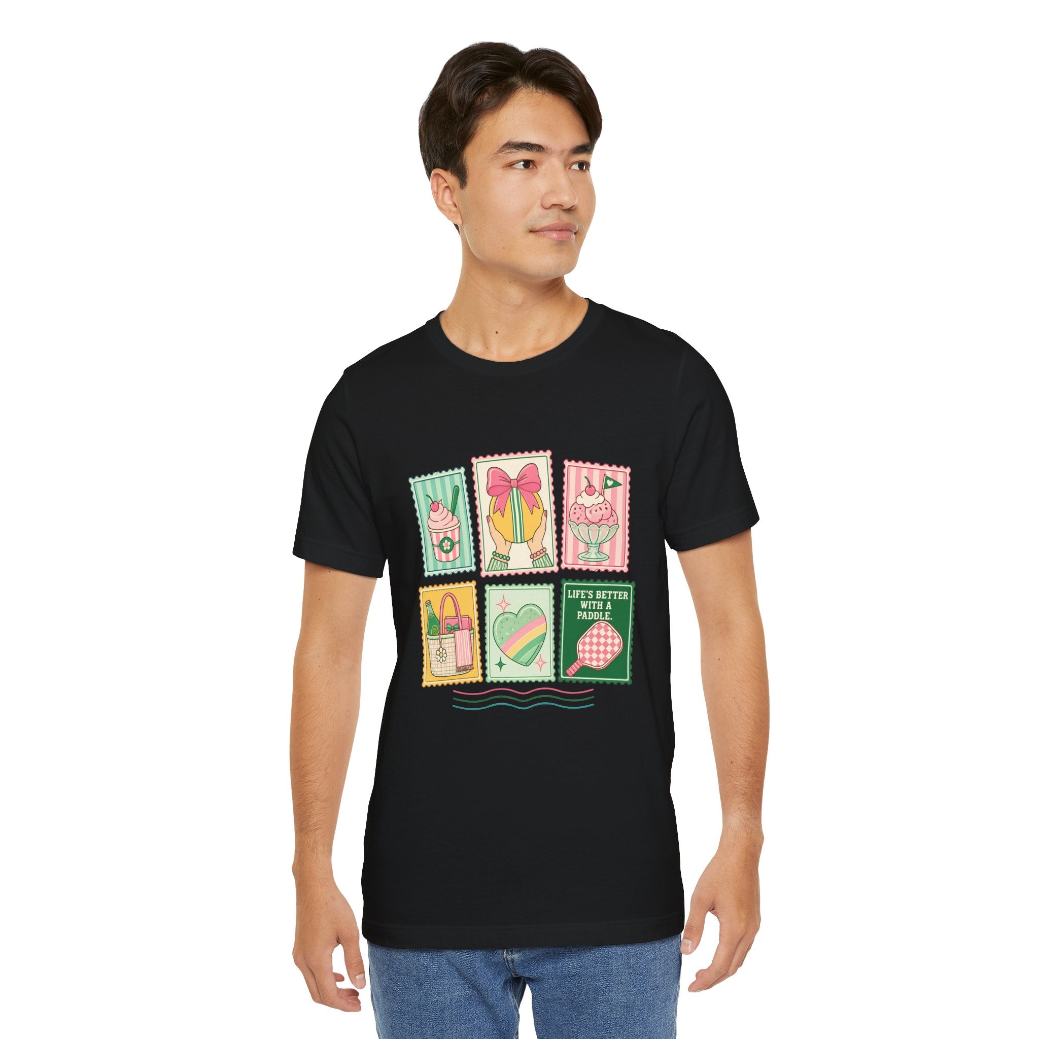 Summer Picnic Graphic Tee — 'Life's Better with a Picnic' Vintage Stamp Design
