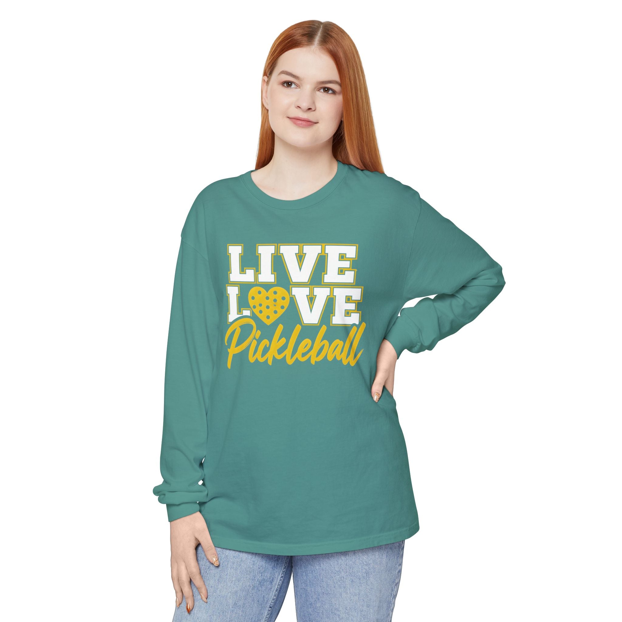 Live Love Pickleball Long Sleeve Tee