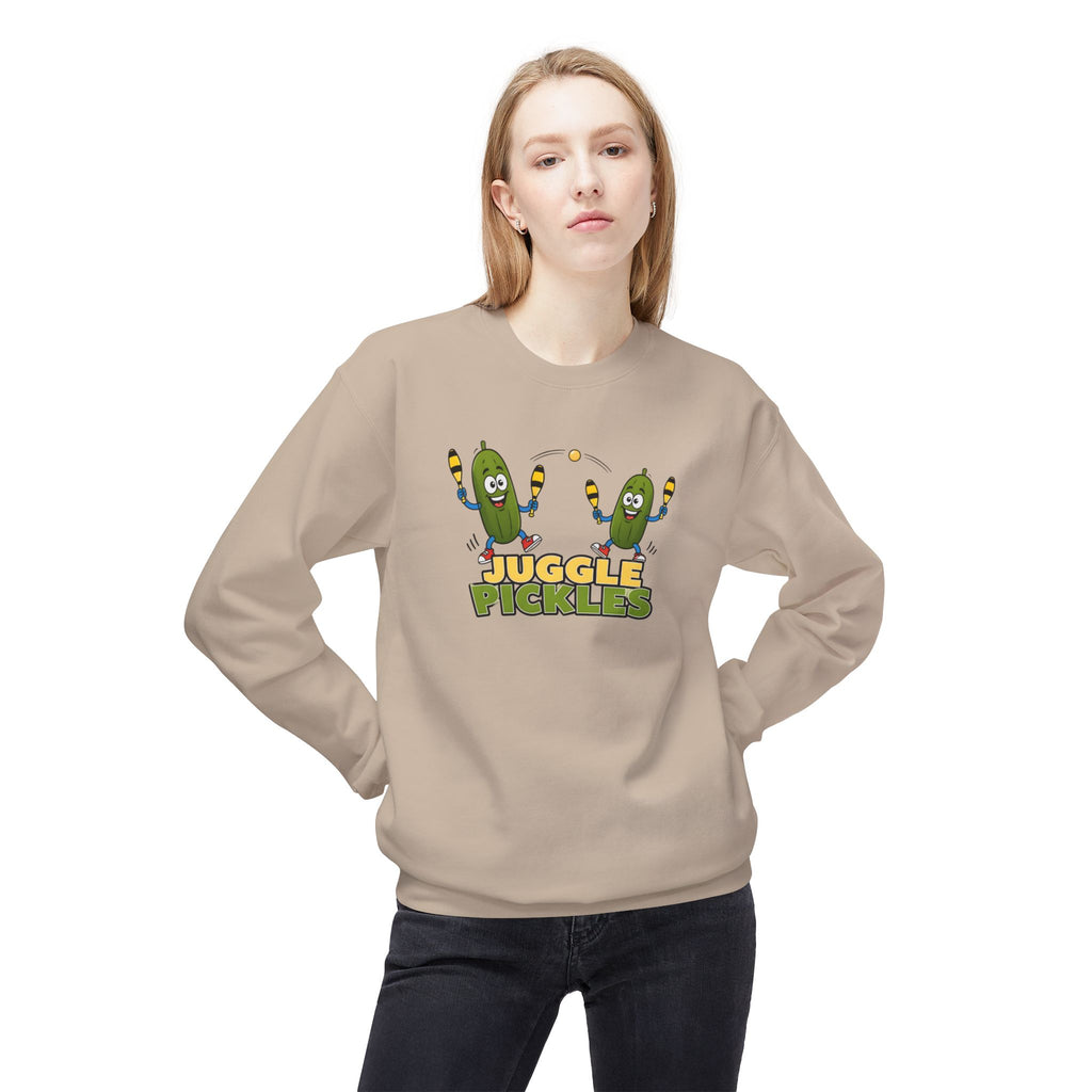 Juggle Pickles Crewneck Sweatshirt