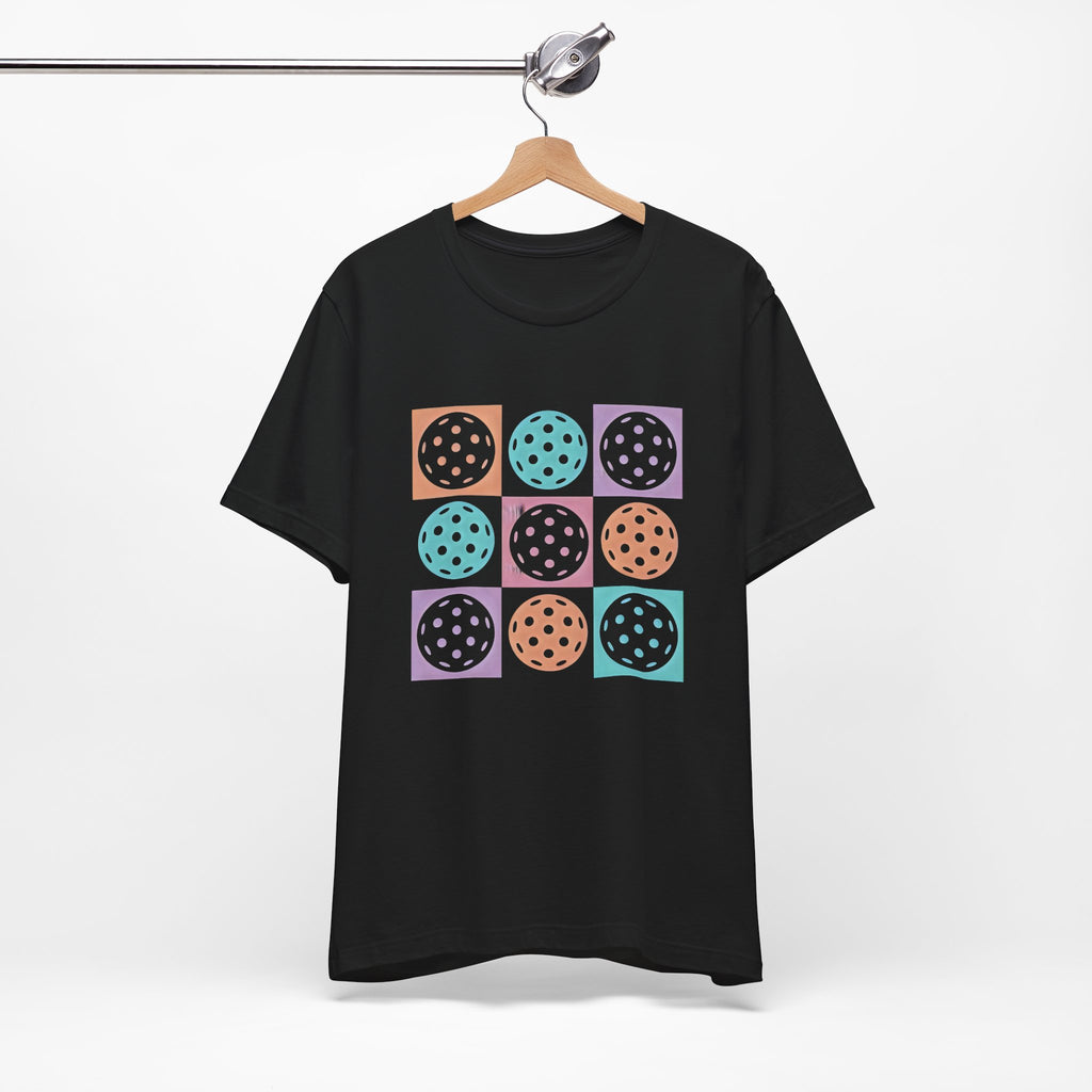 Cookie Pattern T‑Shirt — Colorful Retro Cookie Grid Tee