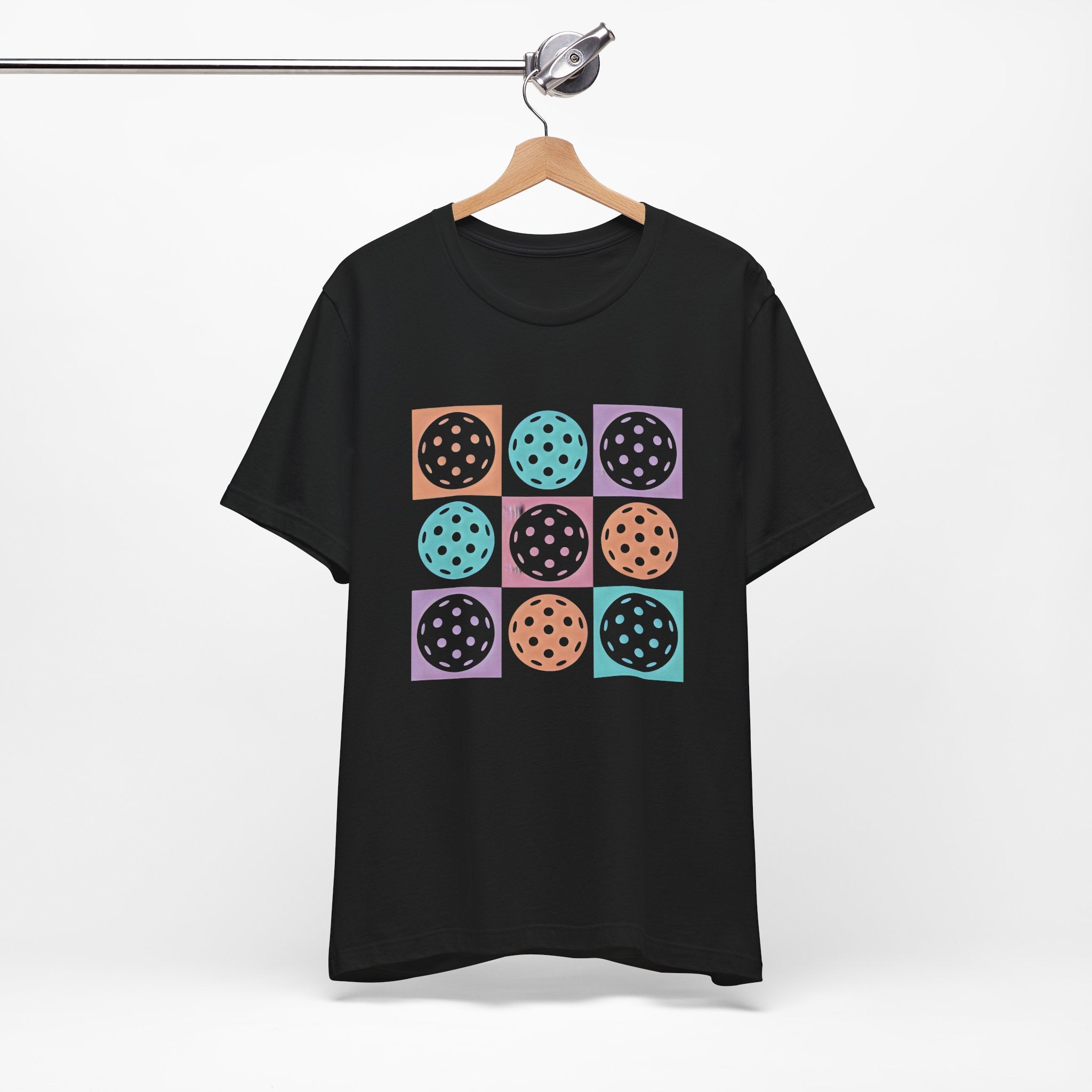 Cookie Pattern T‑Shirt — Colorful Retro Cookie Grid Tee