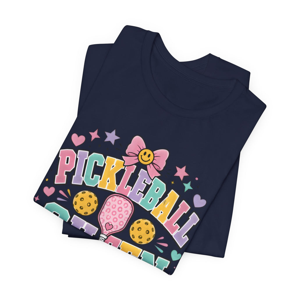 Pickleball Queen Tee — Cute Pastel Pickleball Shirt for Women & Girls